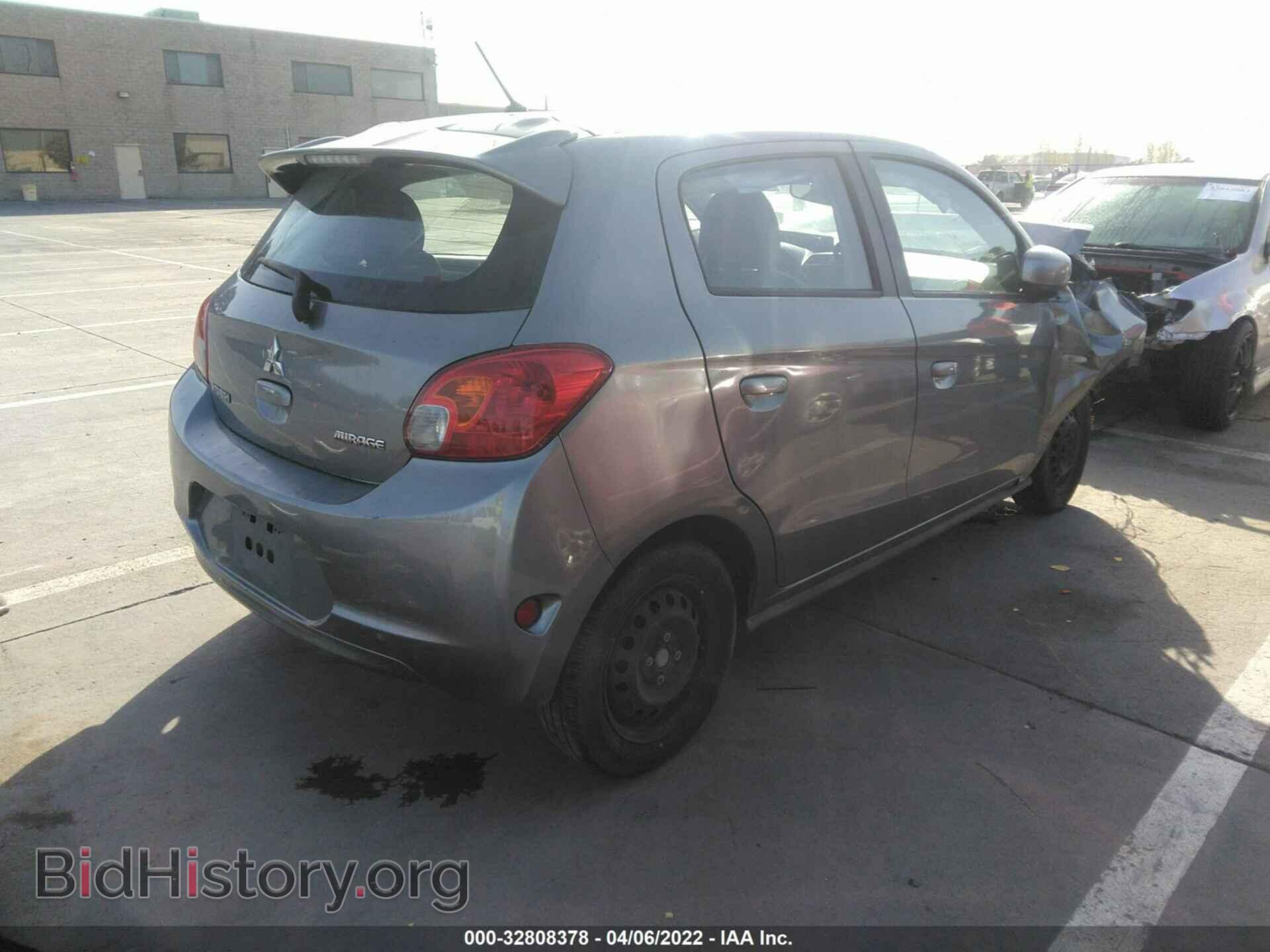 2015 MITSUBISHI MIRAGE - VIN: ML32A3HJ9FH036674 - Фото 4