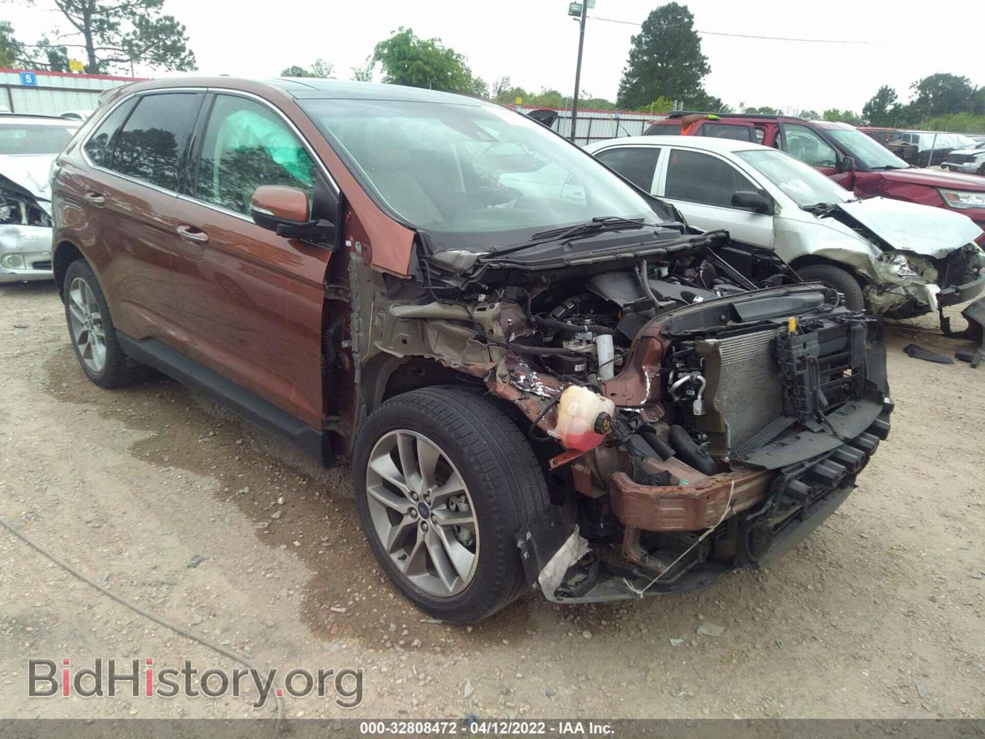 Фотография 2FMPK3K99HBB27924 - FORD EDGE 2017