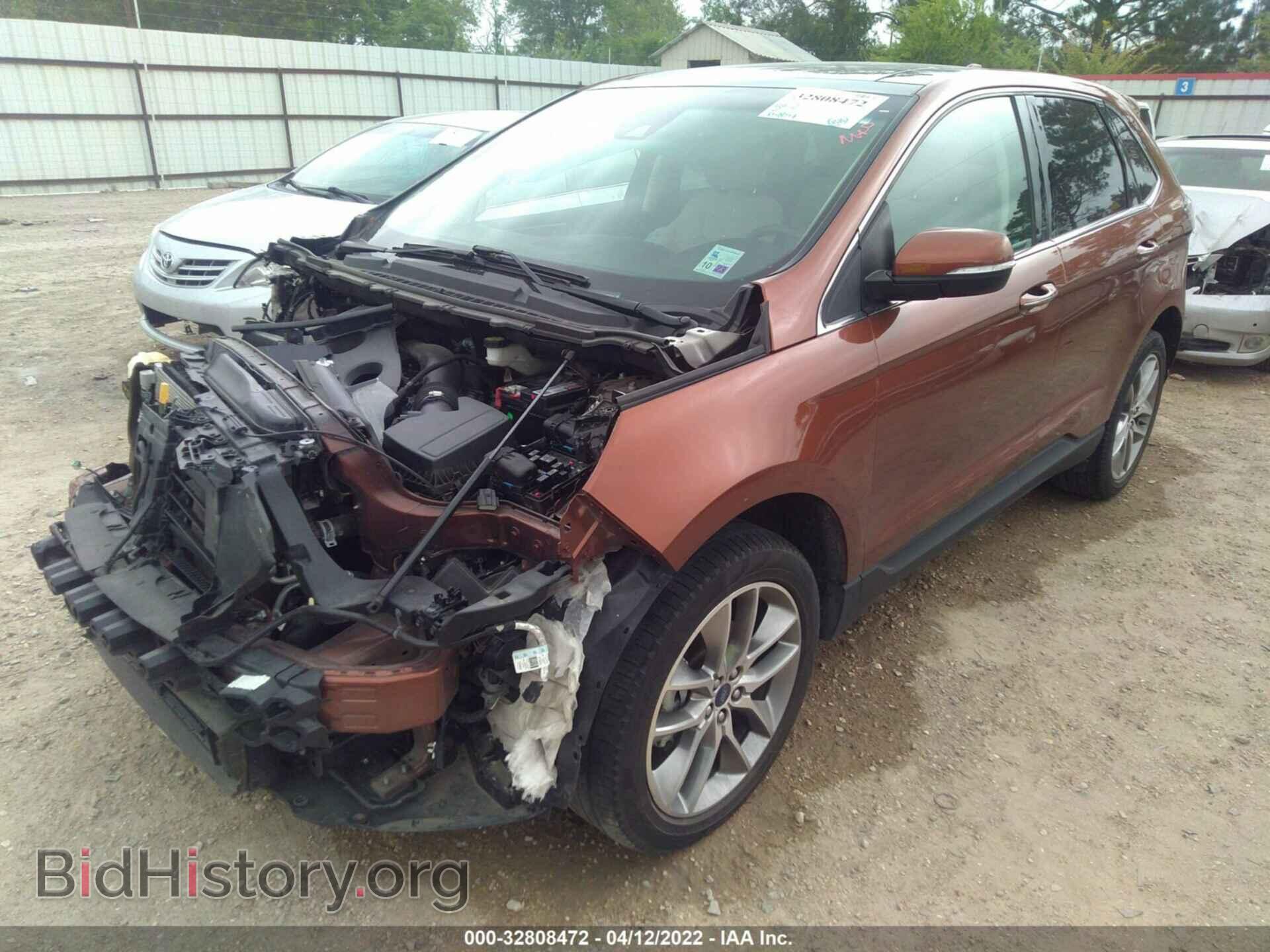 2017 FORD EDGE - VIN: 2FMPK3K99HBB27924 - Фото 2