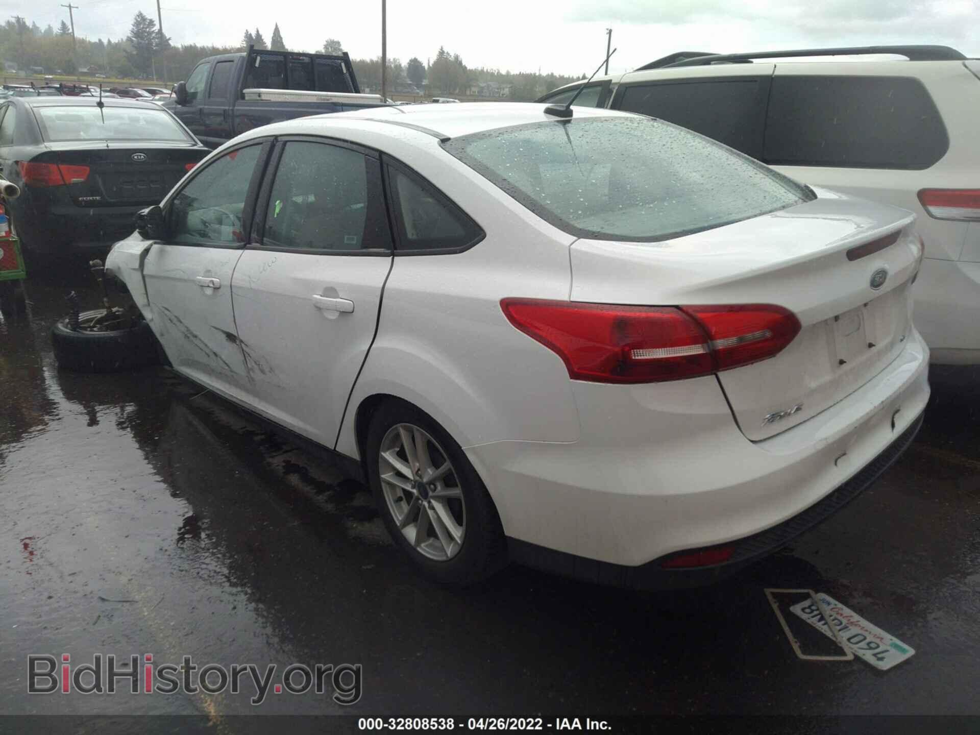 2018 FORD FOCUS - VIN: 1FADP3F22JL252037 - Фото 3