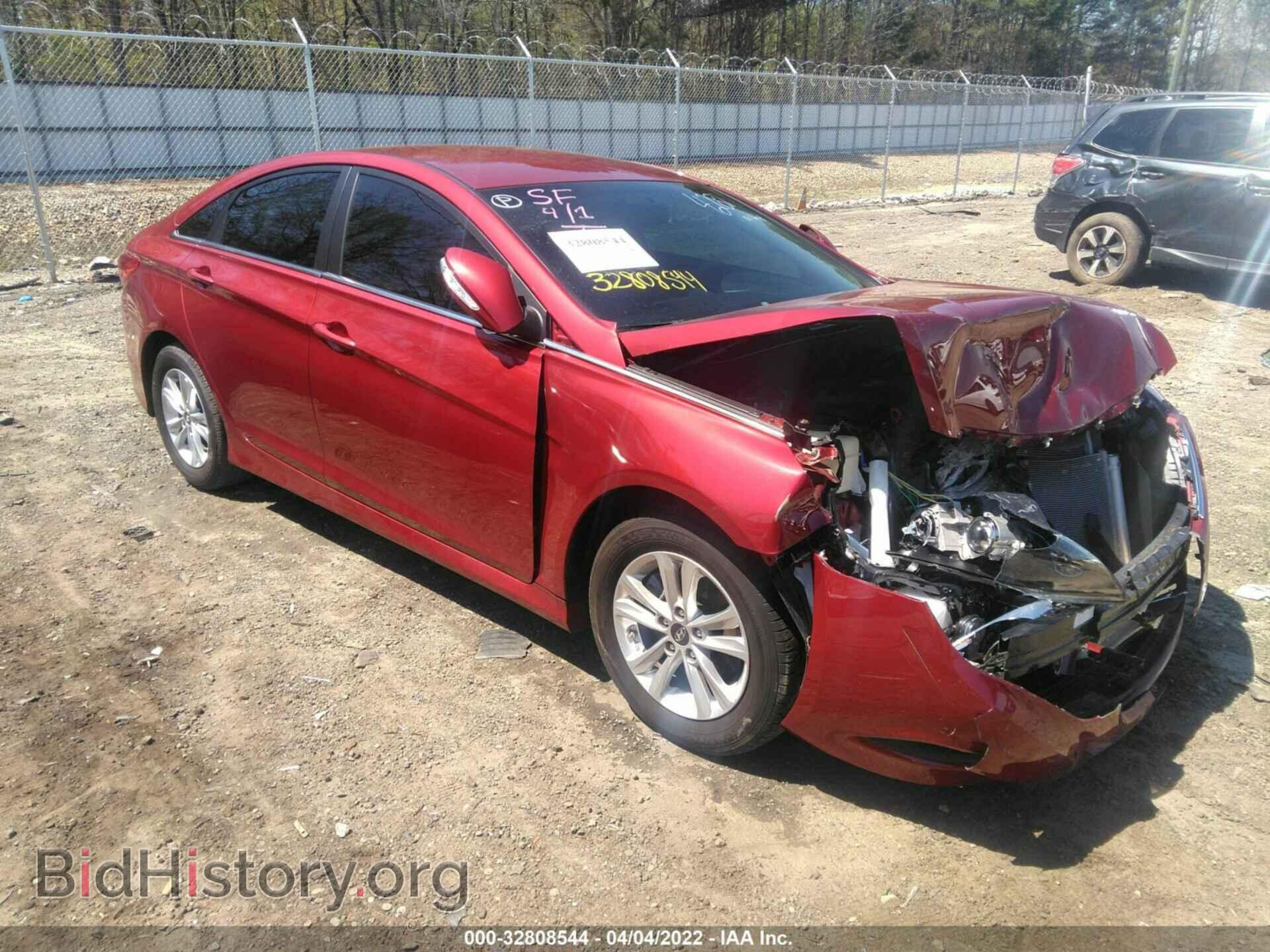 Photo 5NPEB4AC4EH944281 - HYUNDAI SONATA 2014