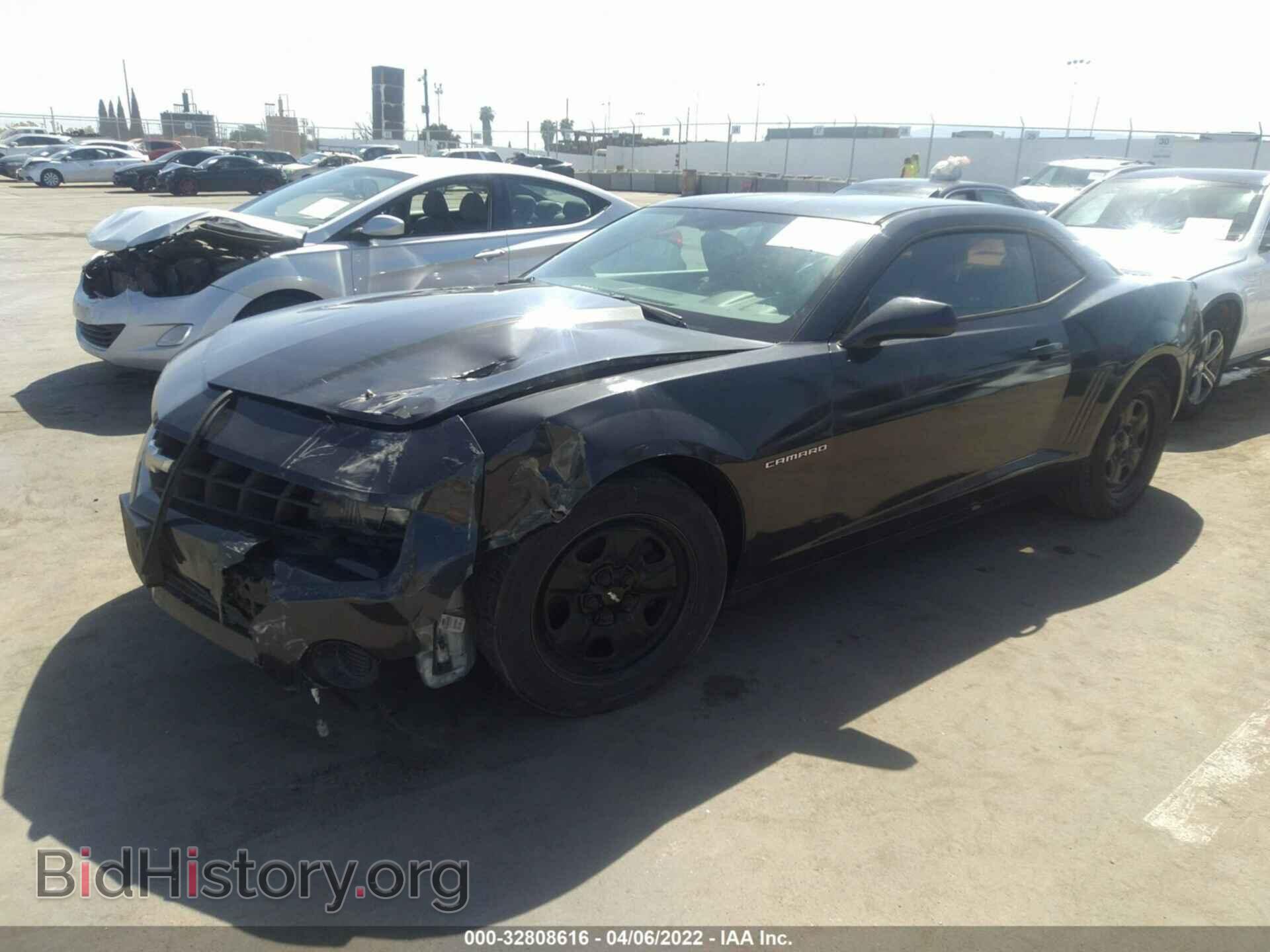2012 CHEVROLET CAMARO - VIN: 2G1FA1E37C9170455 - Фото 2