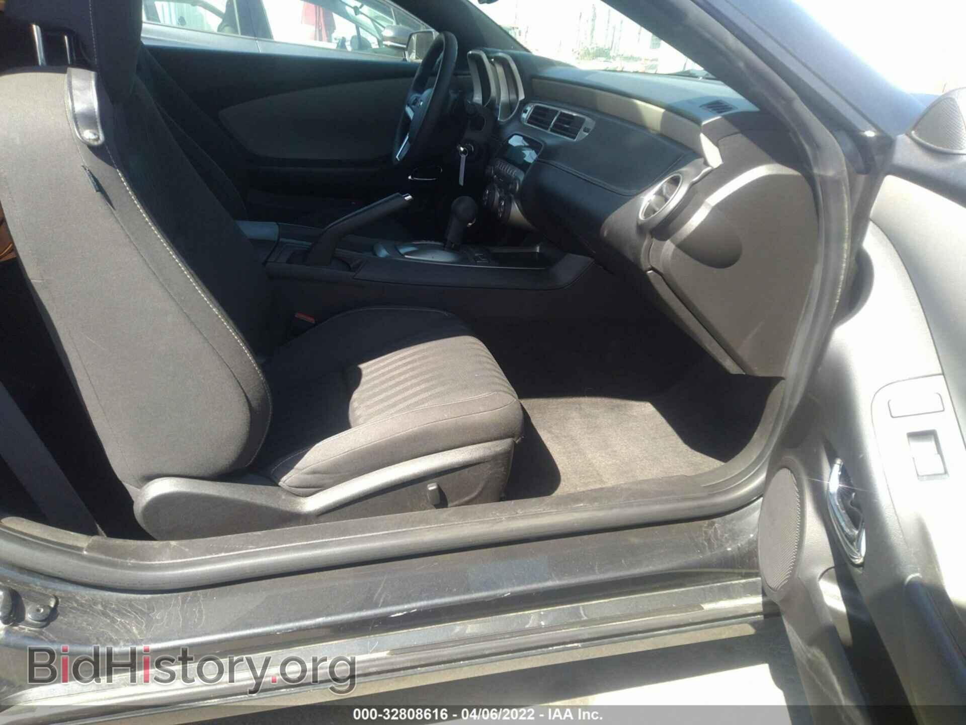 2012 CHEVROLET CAMARO - VIN: 2G1FA1E37C9170455 - Фото 5