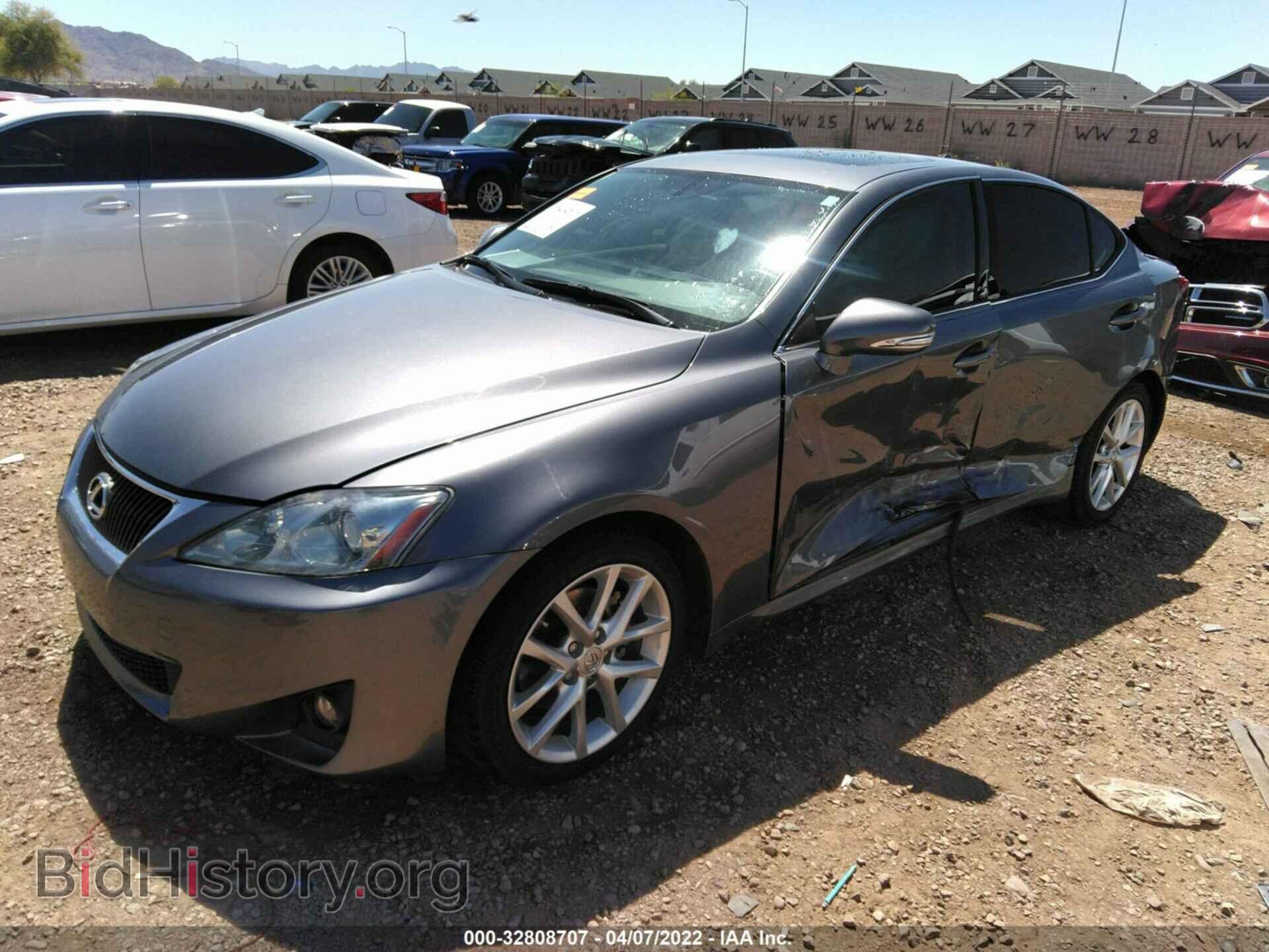 2012 LEXUS IS 250 - VIN: JTHBF5C21C5157253 - Фото 2