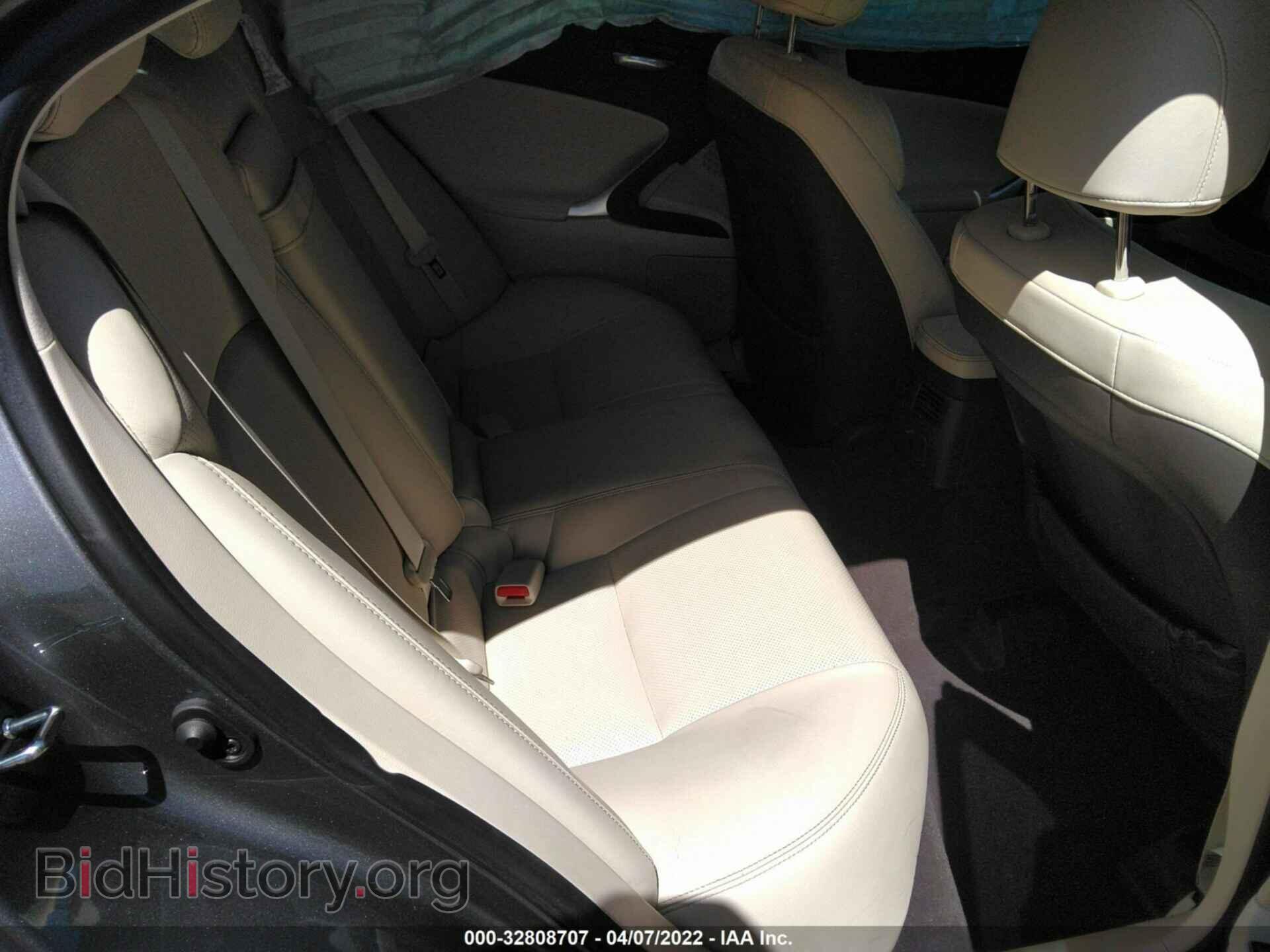 2012 LEXUS IS 250 - VIN: JTHBF5C21C5157253 - Фото 8