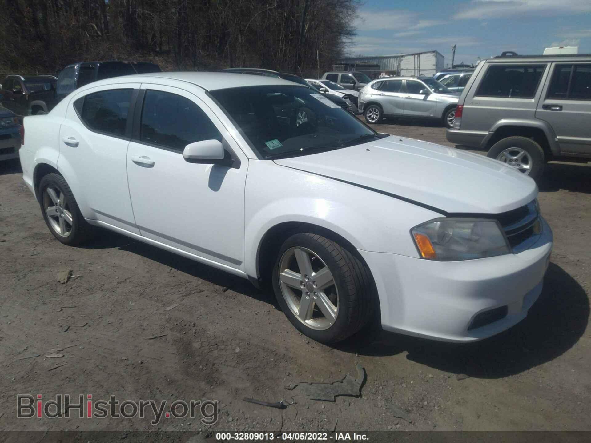 Фотография 1C3CDZCB3DN707433 - DODGE AVENGER 2013