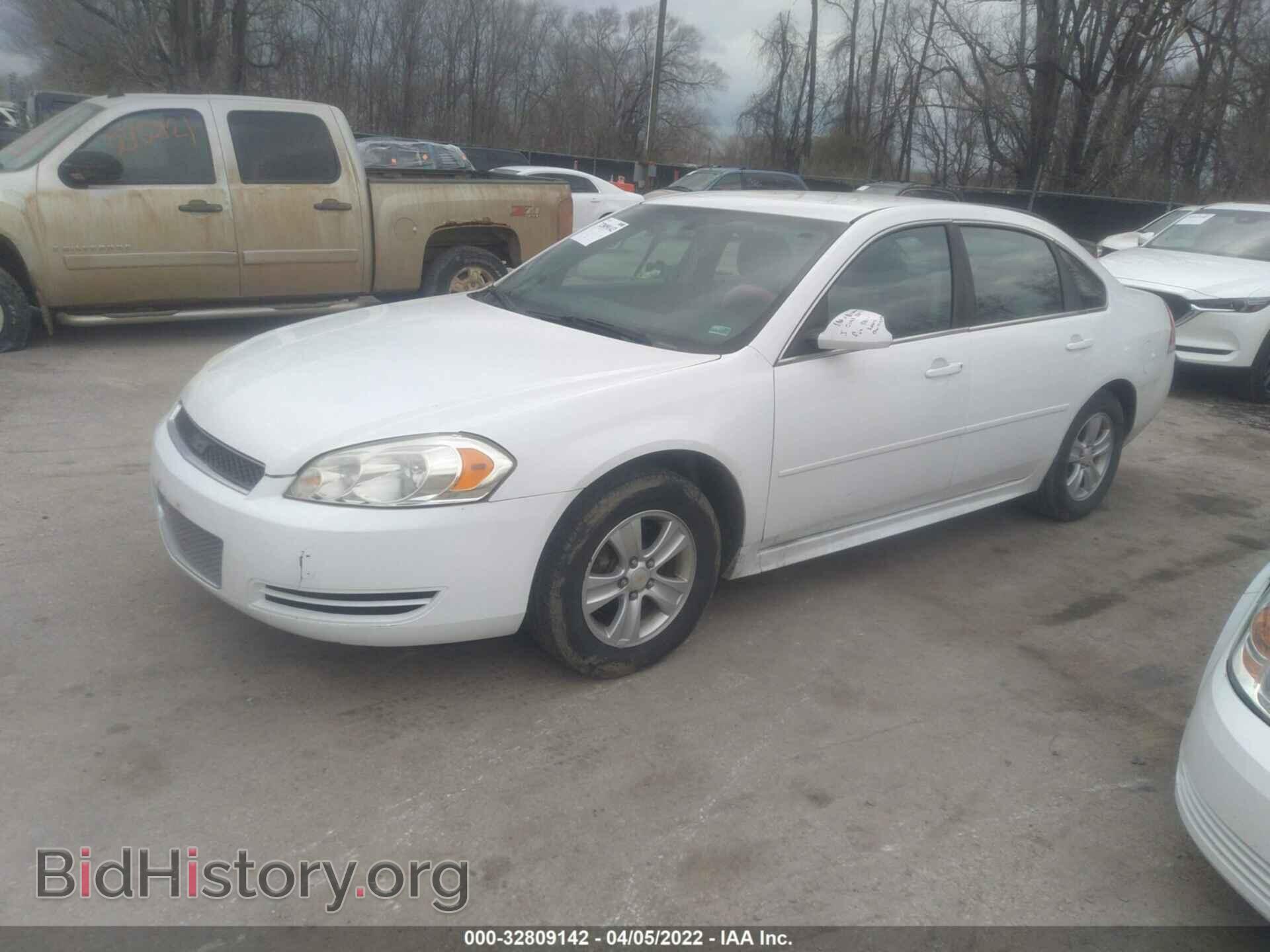 2012 CHEVROLET IMPALA - VIN: 2G1WF5E31C1171267 - Фото 2