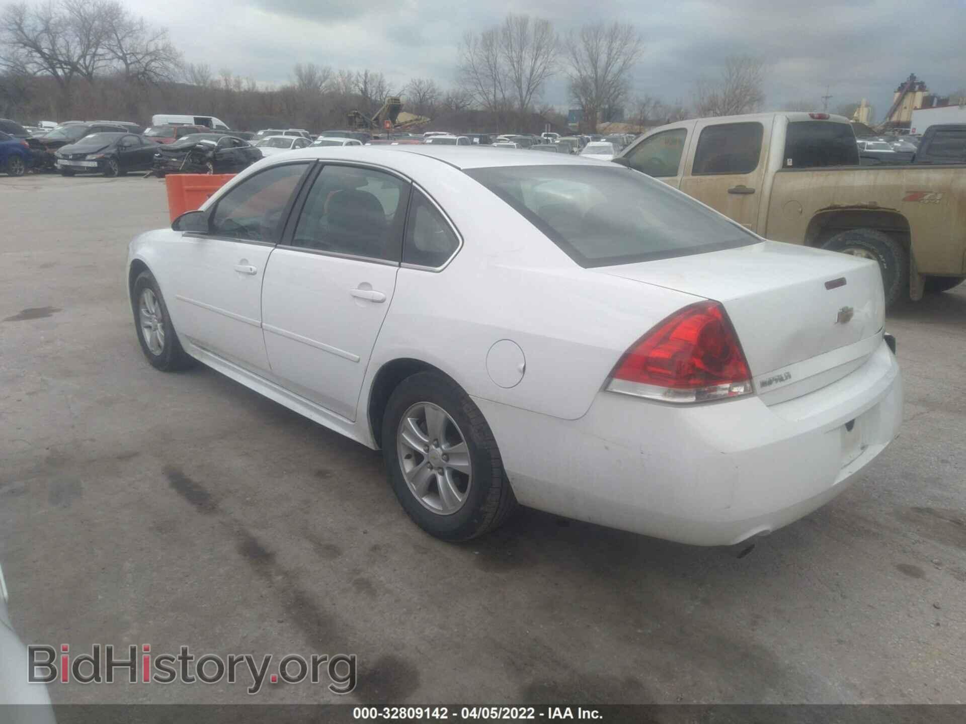 2012 CHEVROLET IMPALA - VIN: 2G1WF5E31C1171267 - Фото 3