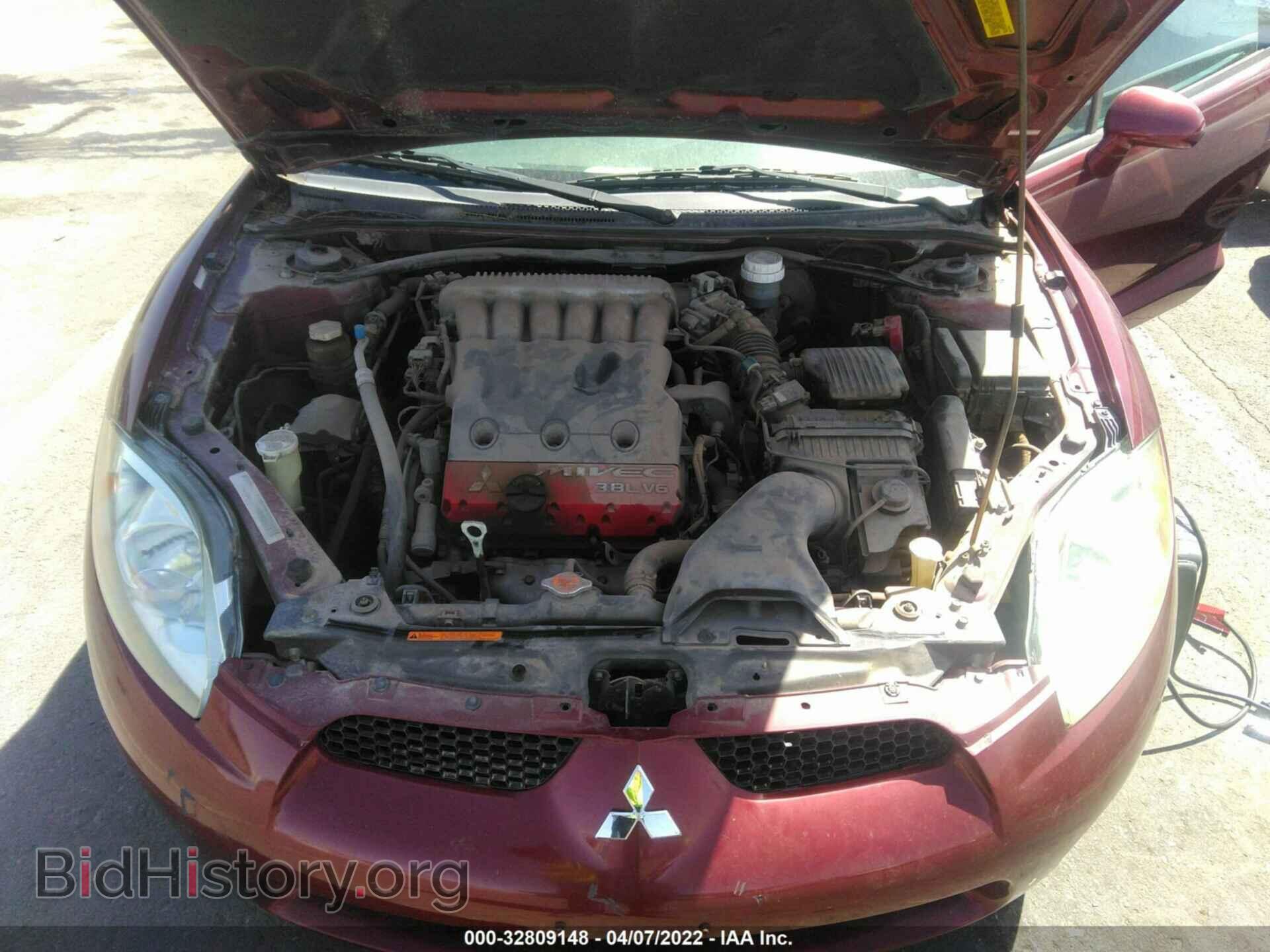 2006 MITSUBISHI ECLIPSE - VIN: 4A3AK34T26E001504 - Фото 10