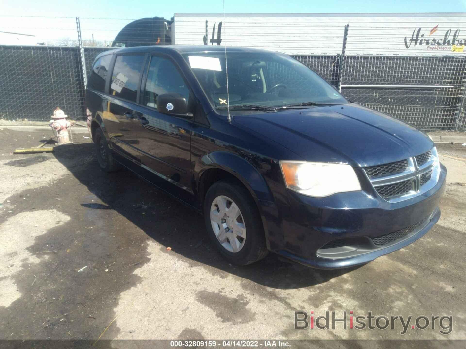 Photo 2C4RDGBG3CR346584 - DODGE GRAND CARAVAN 2012