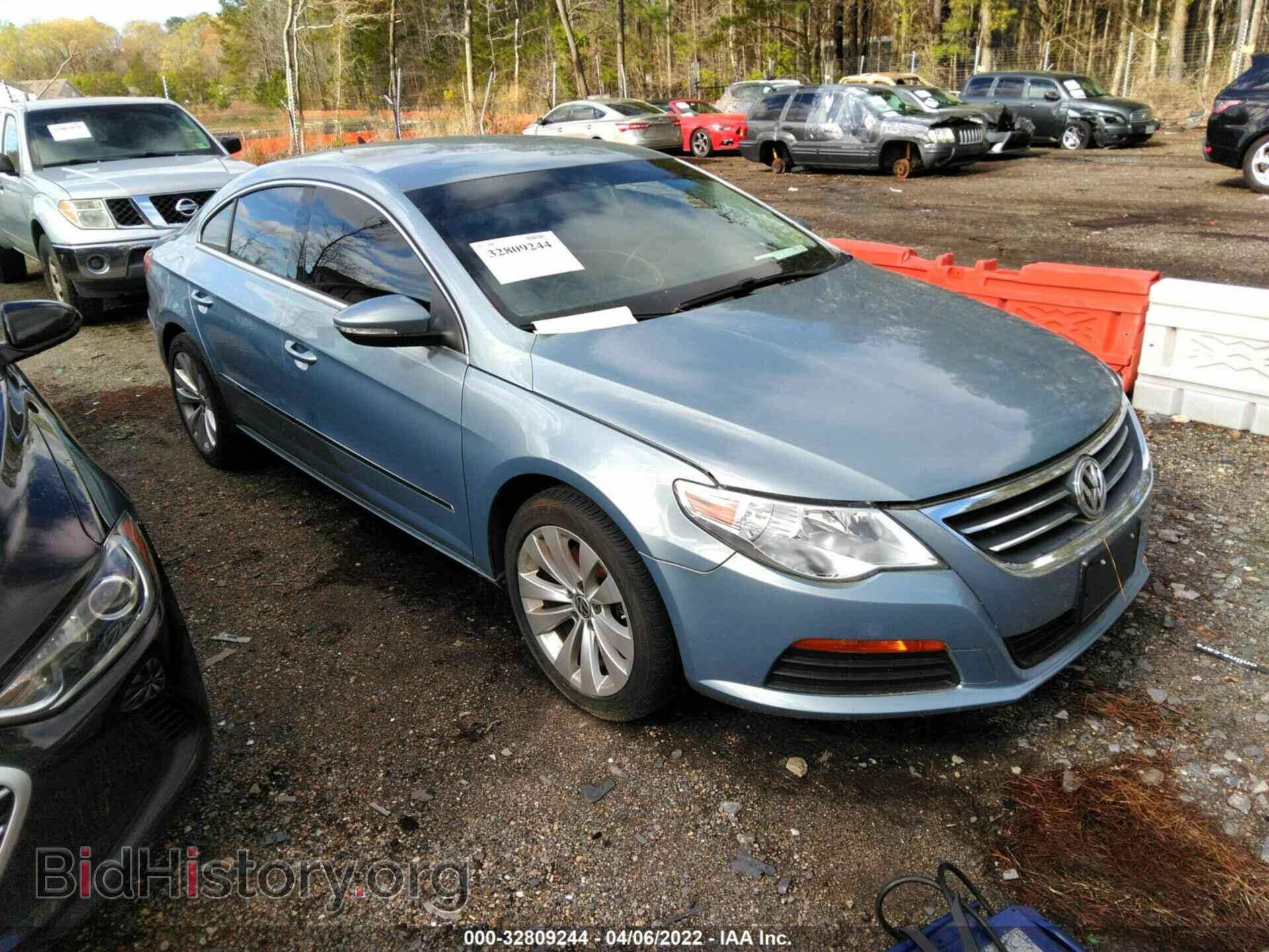 Фотография WVWMP7AN6CE550326 - VOLKSWAGEN CC 2012