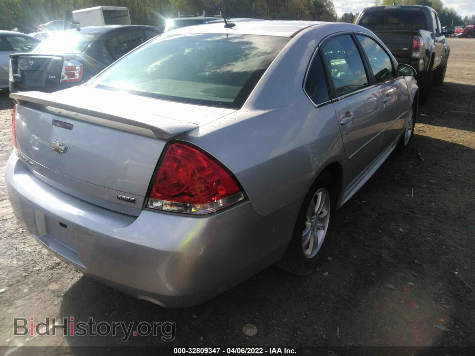 2012 CHEVROLET IMPALA - VIN: 2G1WF5E37C1320183 - Фото 4
