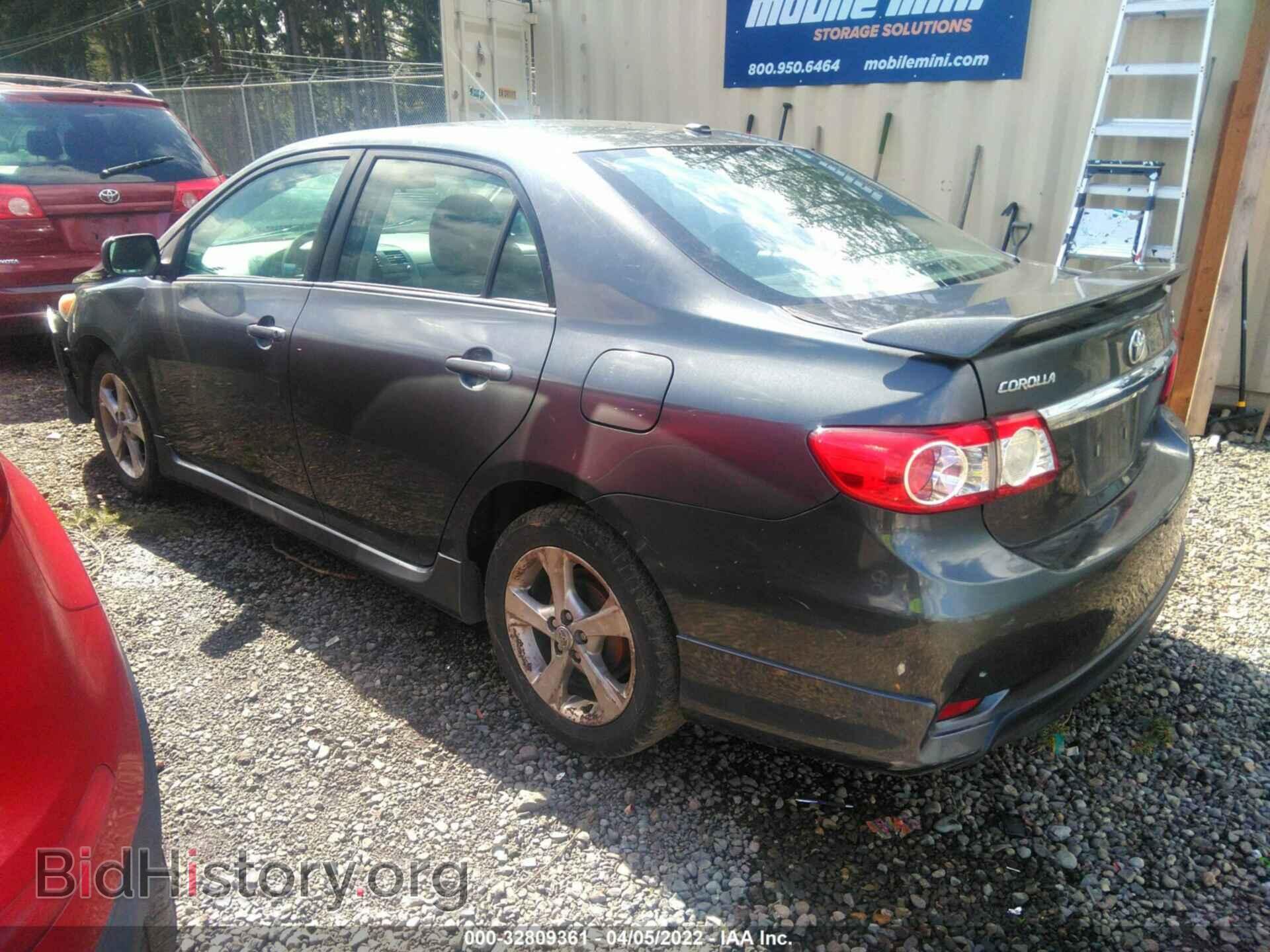 2011 TOYOTA COROLLA - VIN: 2T1BU4EE6BC694937 - Фото 3