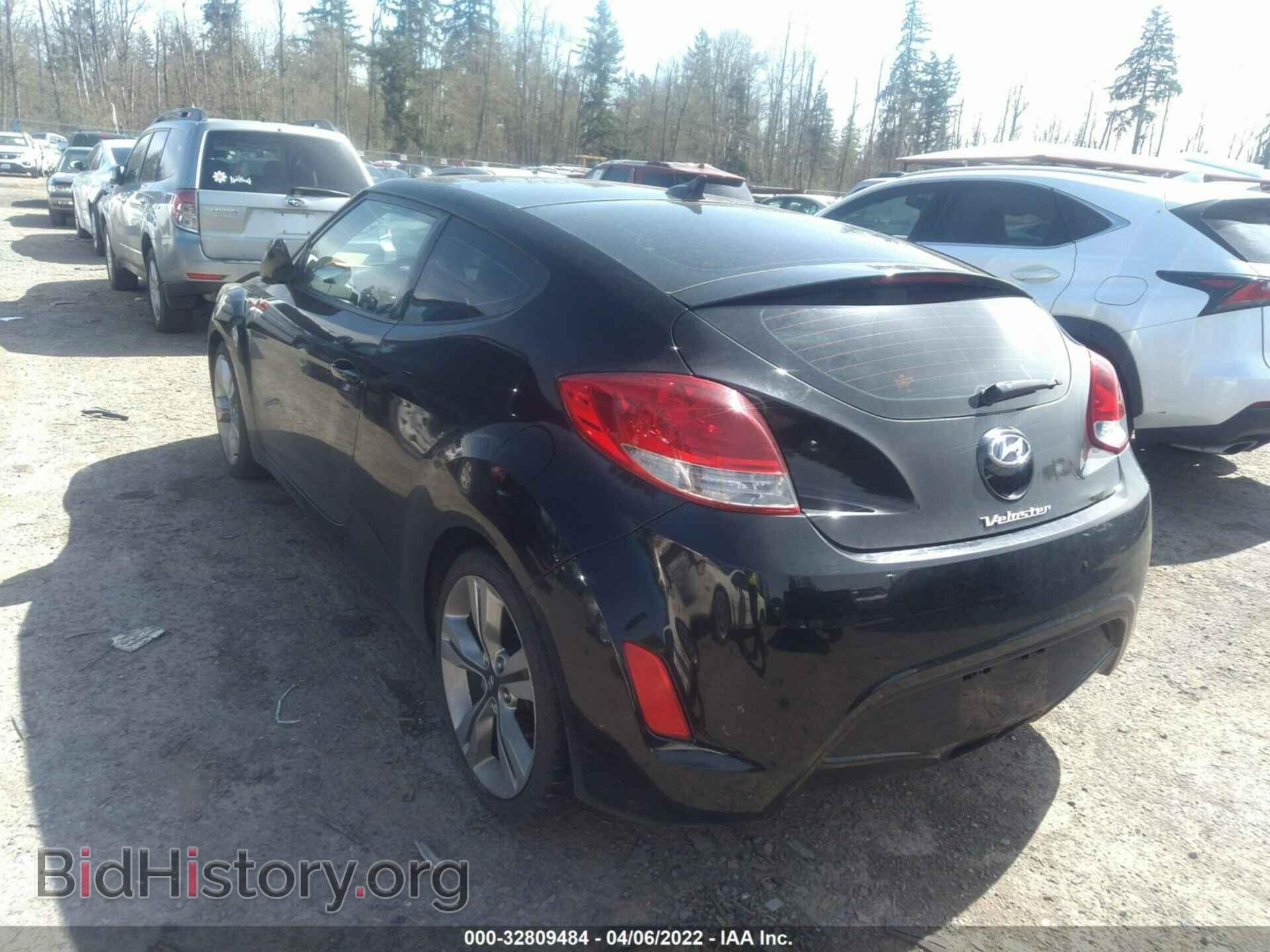 2012 HYUNDAI VELOSTER - VIN: KMHTC6AD2CU028786 - Фото 3