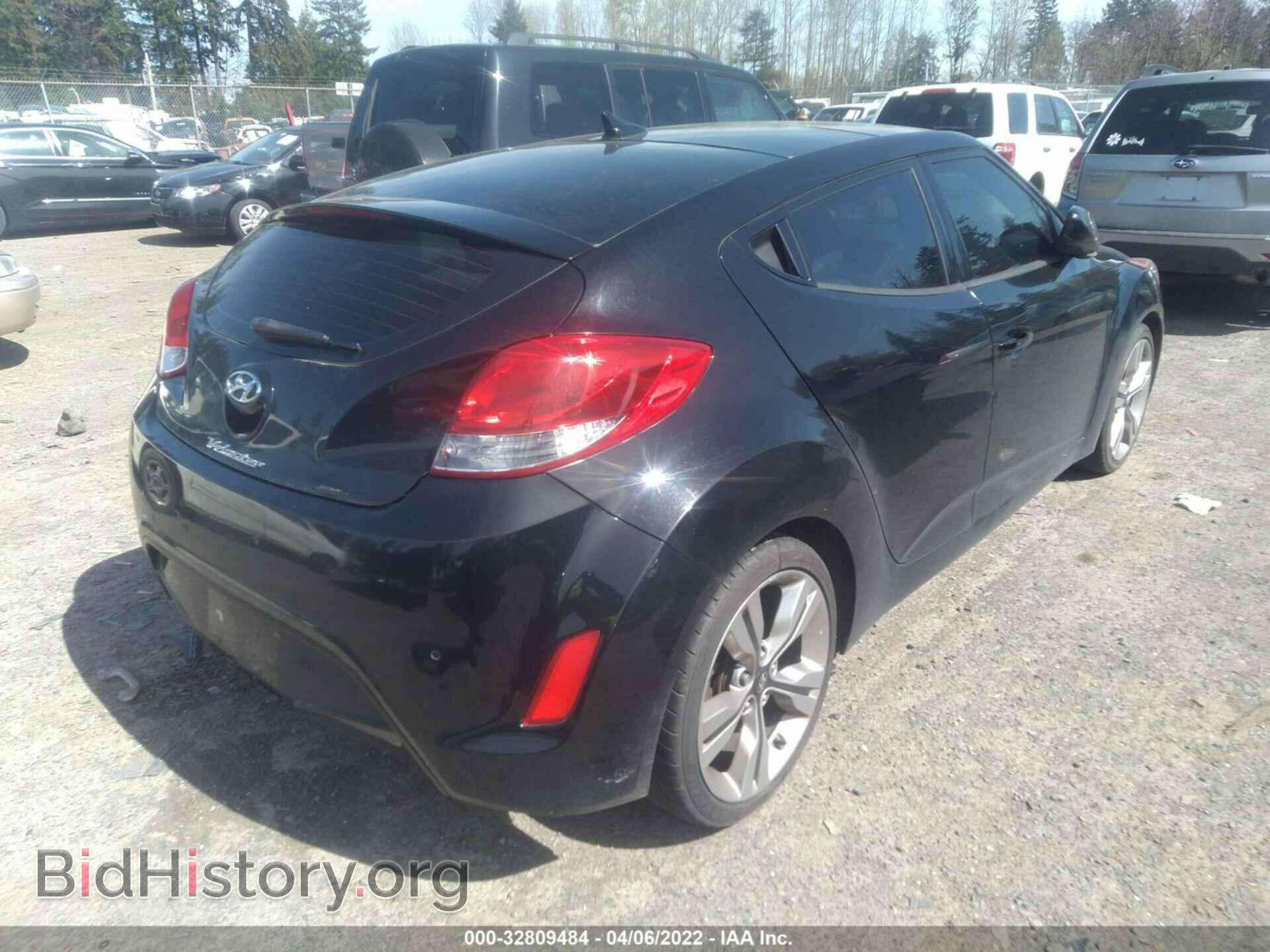 2012 HYUNDAI VELOSTER - VIN: KMHTC6AD2CU028786 - Фото 4