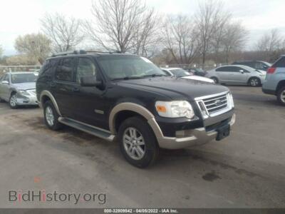 2006 Ford EXPLORER Eddie Bauer, black — VIN 1FMEU74E36UB49511, IAAI