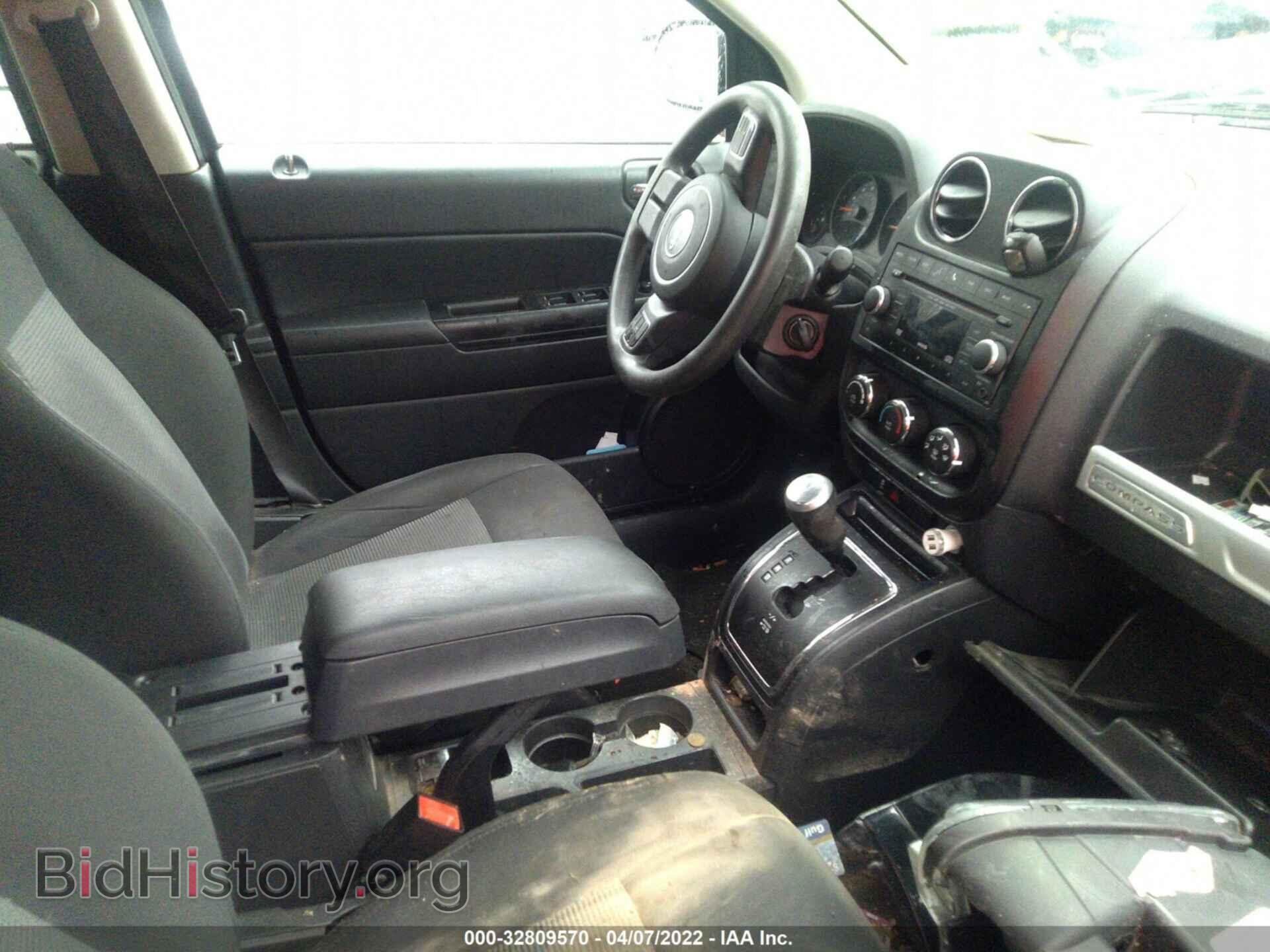 2016 JEEP COMPASS - VIN: 1C4NJDBB8GD535573 - Фото 5