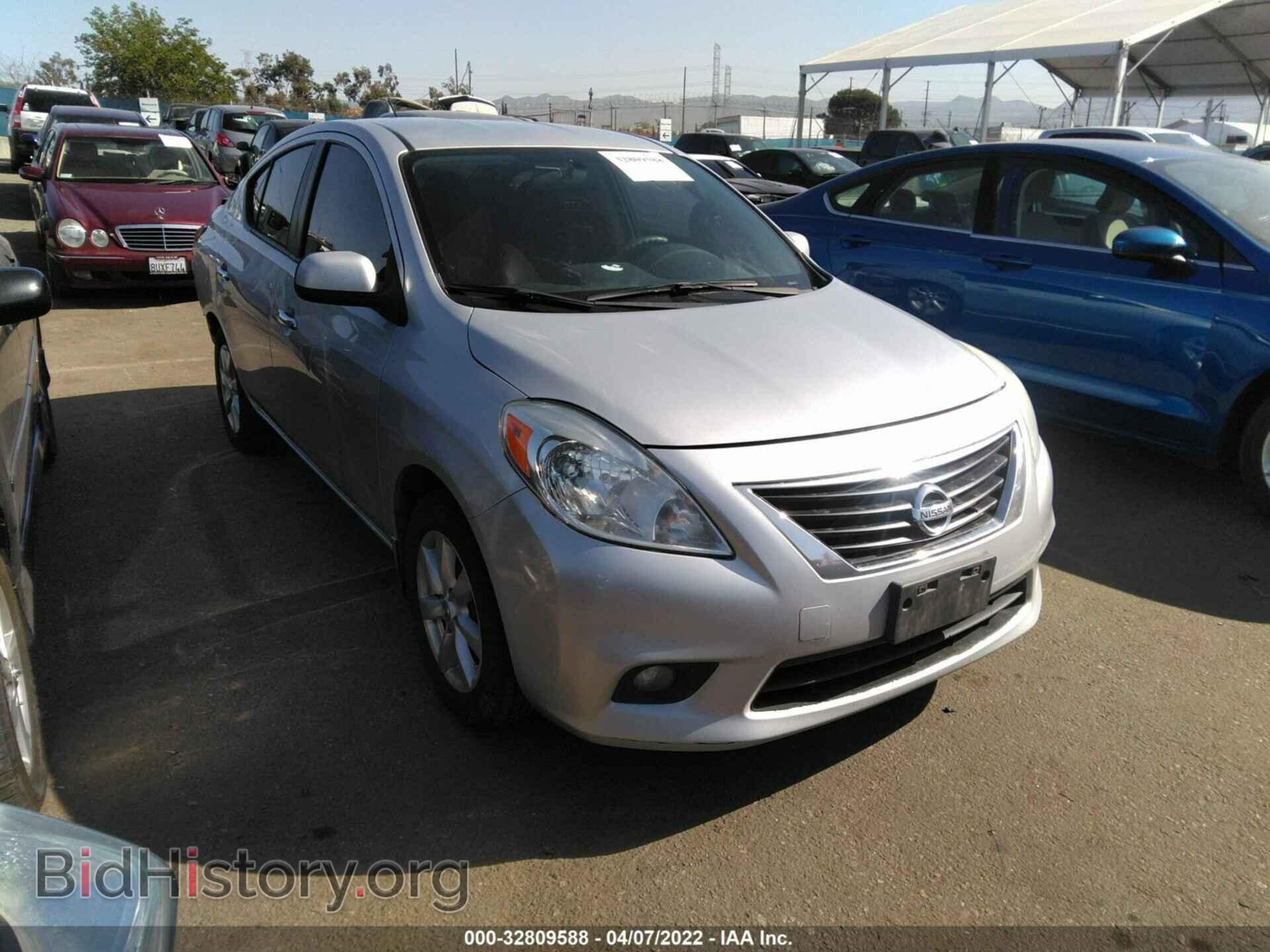 Фотография 3N1CN7AP1CL910110 - NISSAN VERSA 2012