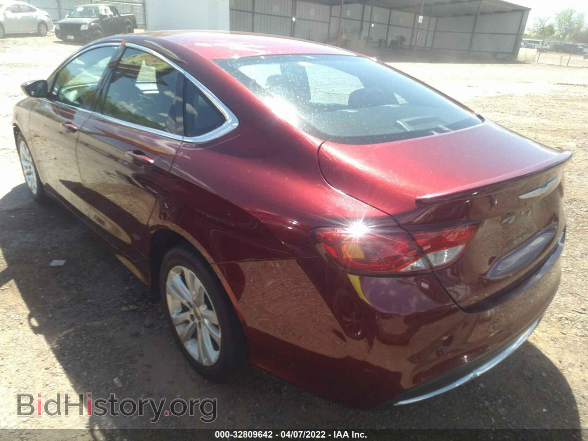 2016 CHRYSLER 200 - VIN: 1C3CCCABXGN116880 - Фото 3