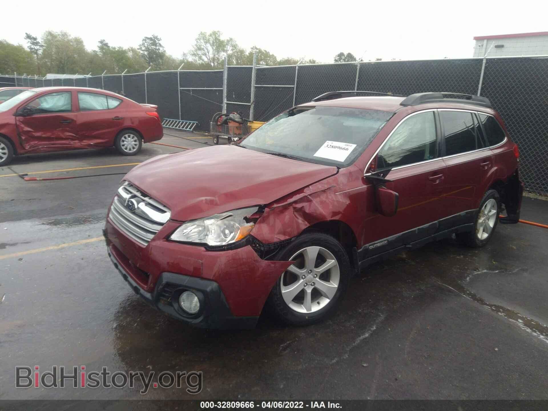 2013 SUBARU OUTBACK - VIN: 4S4BRBCC7D3248892 - Фото 2
