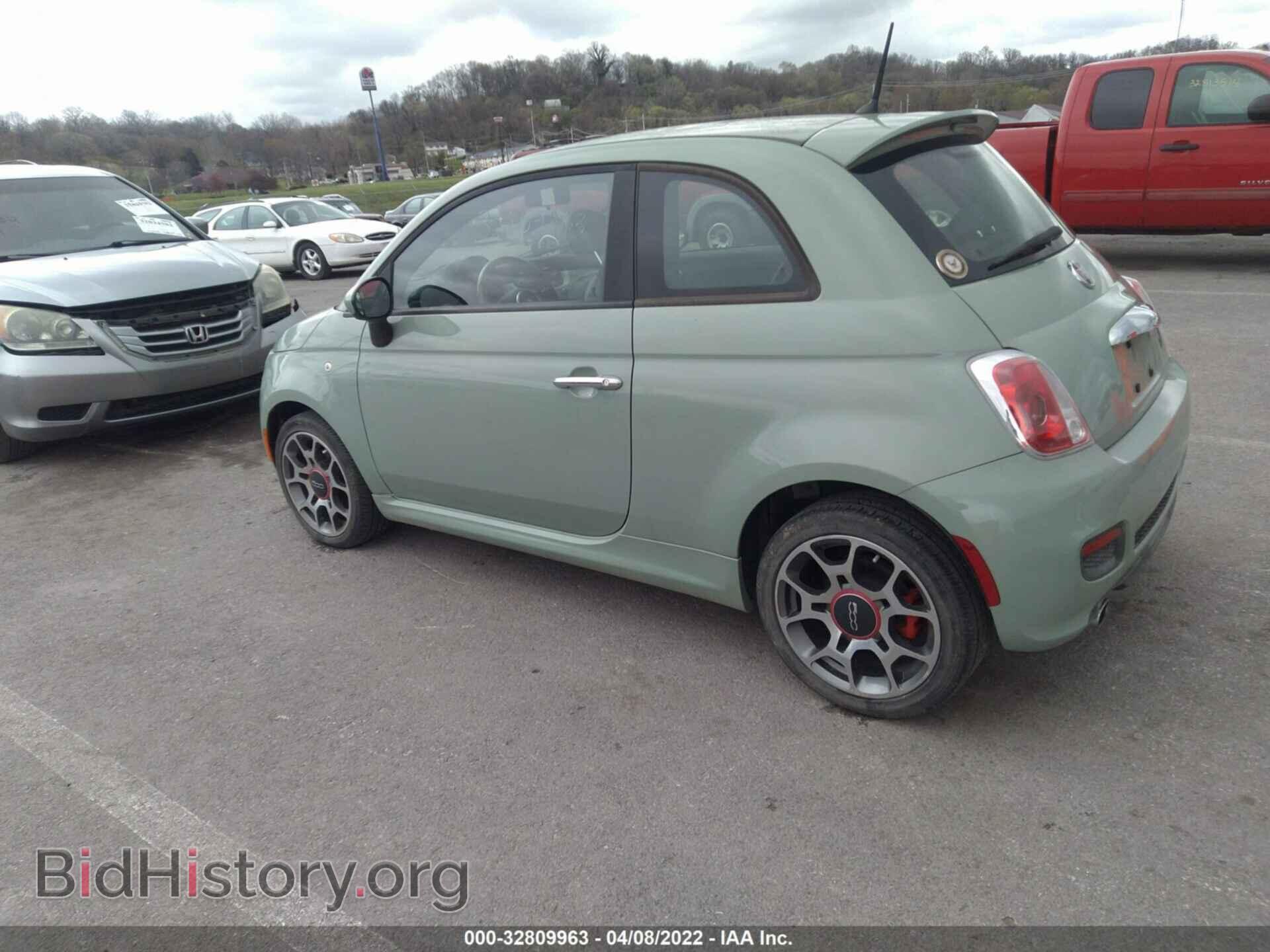 2012 FIAT 500 - VIN: 3C3CFFBR5CT109091 - Фото 3