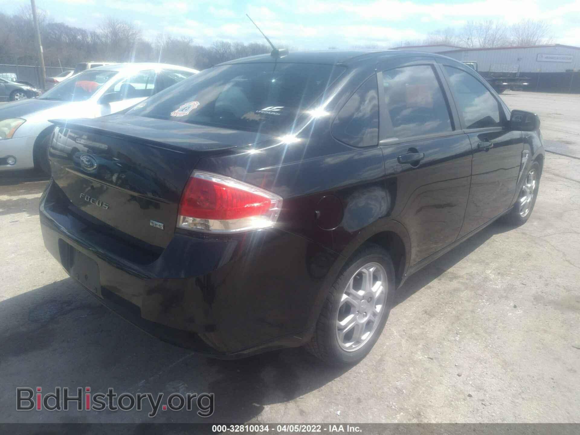 2008 FORD FOCUS - VIN: 1FAHP35N78W190981 - Фото 4