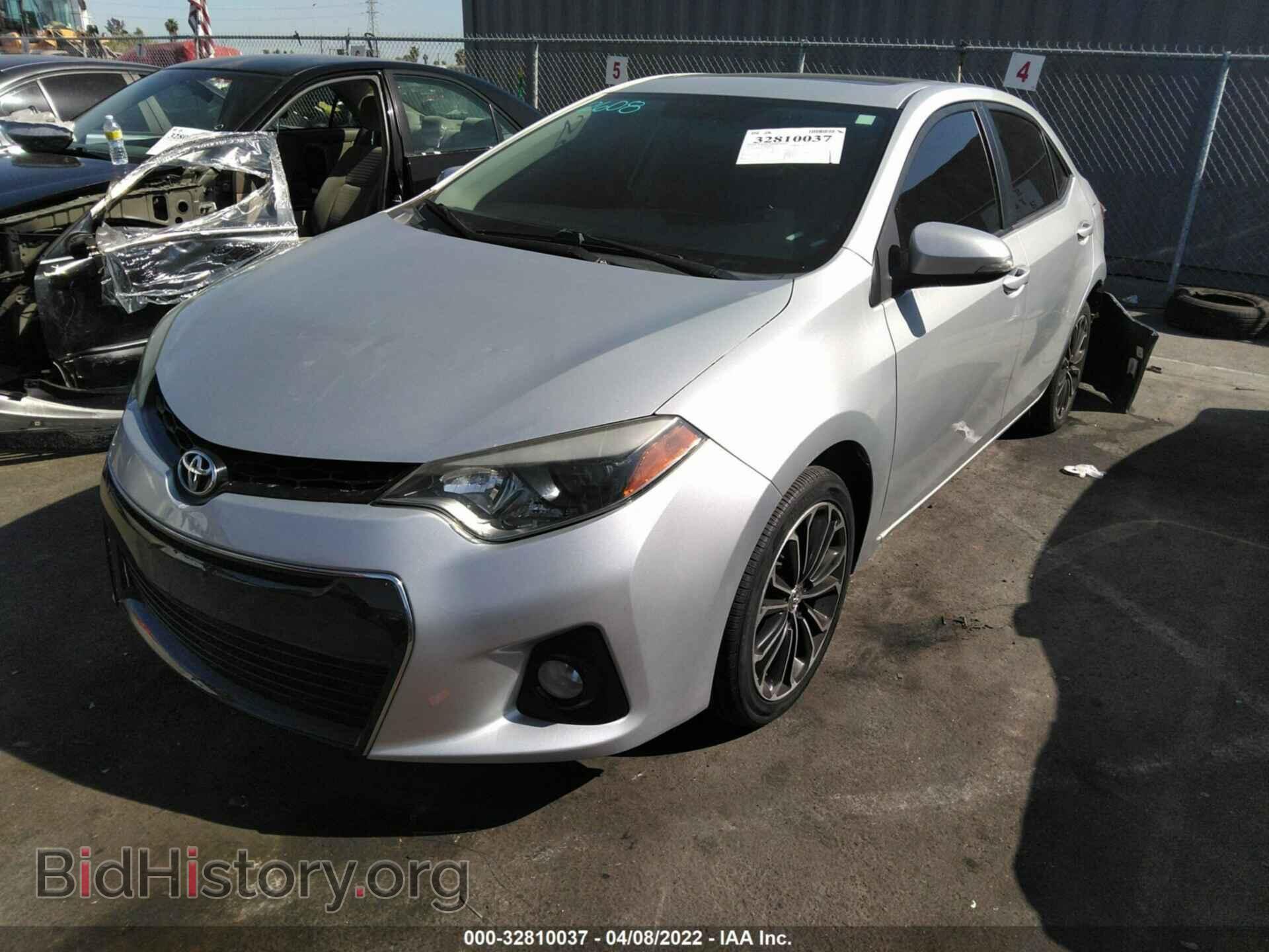 2014 TOYOTA COROLLA - VIN: 5YFBURHEXEP026765 - Фото 2