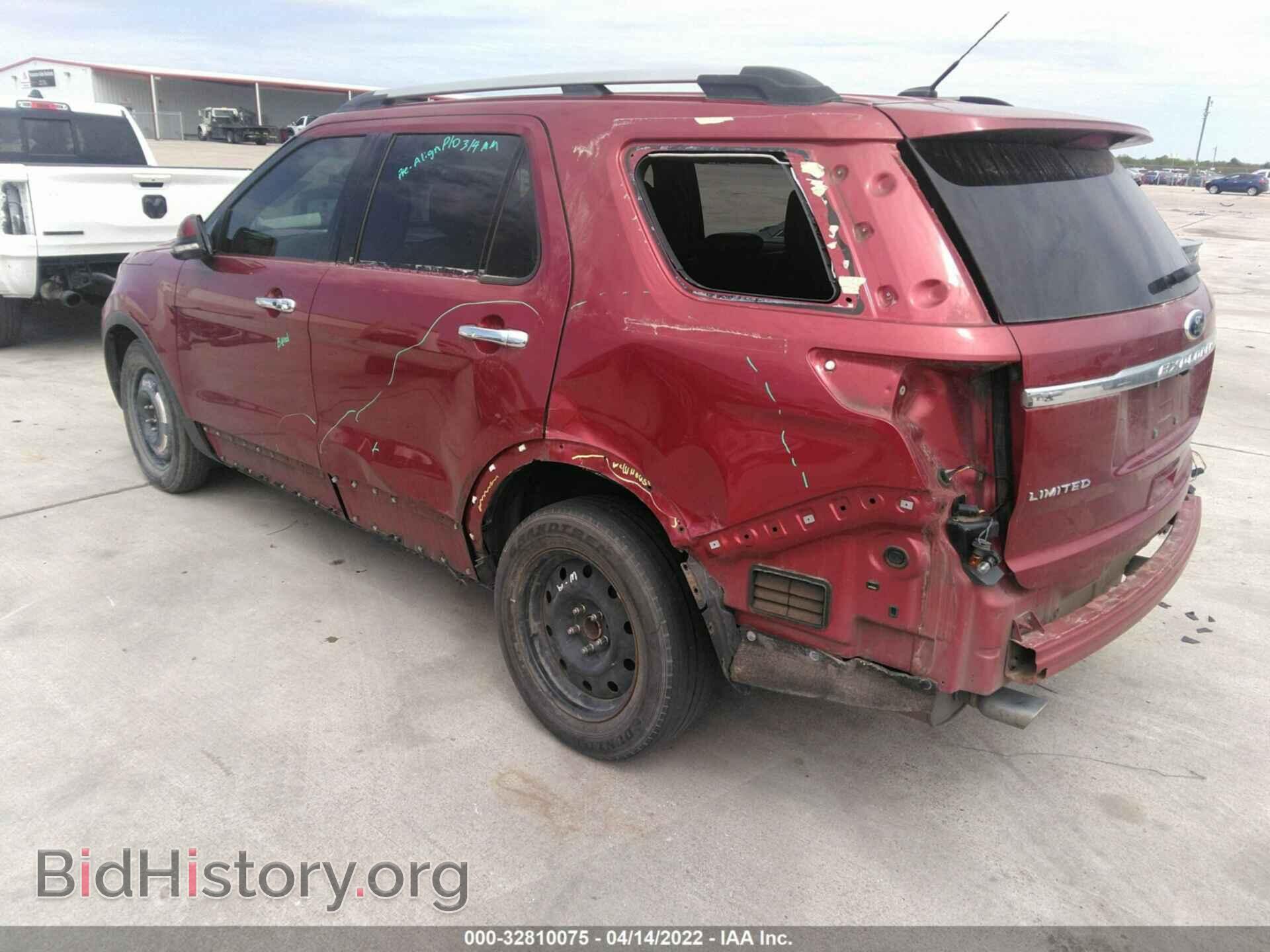 2013 FORD EXPLORER - VIN: 1FM5K7F88DGC35521 - Фото 3