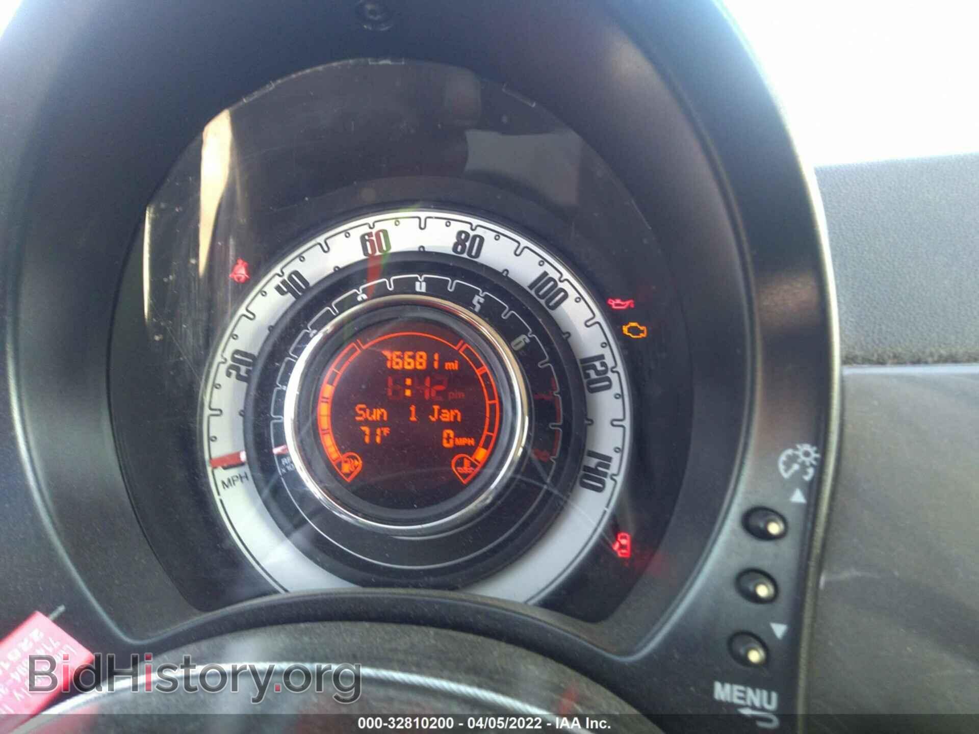 2013 FIAT 500 - VIN: 3C3CFFARXDT514284 - Фото 7