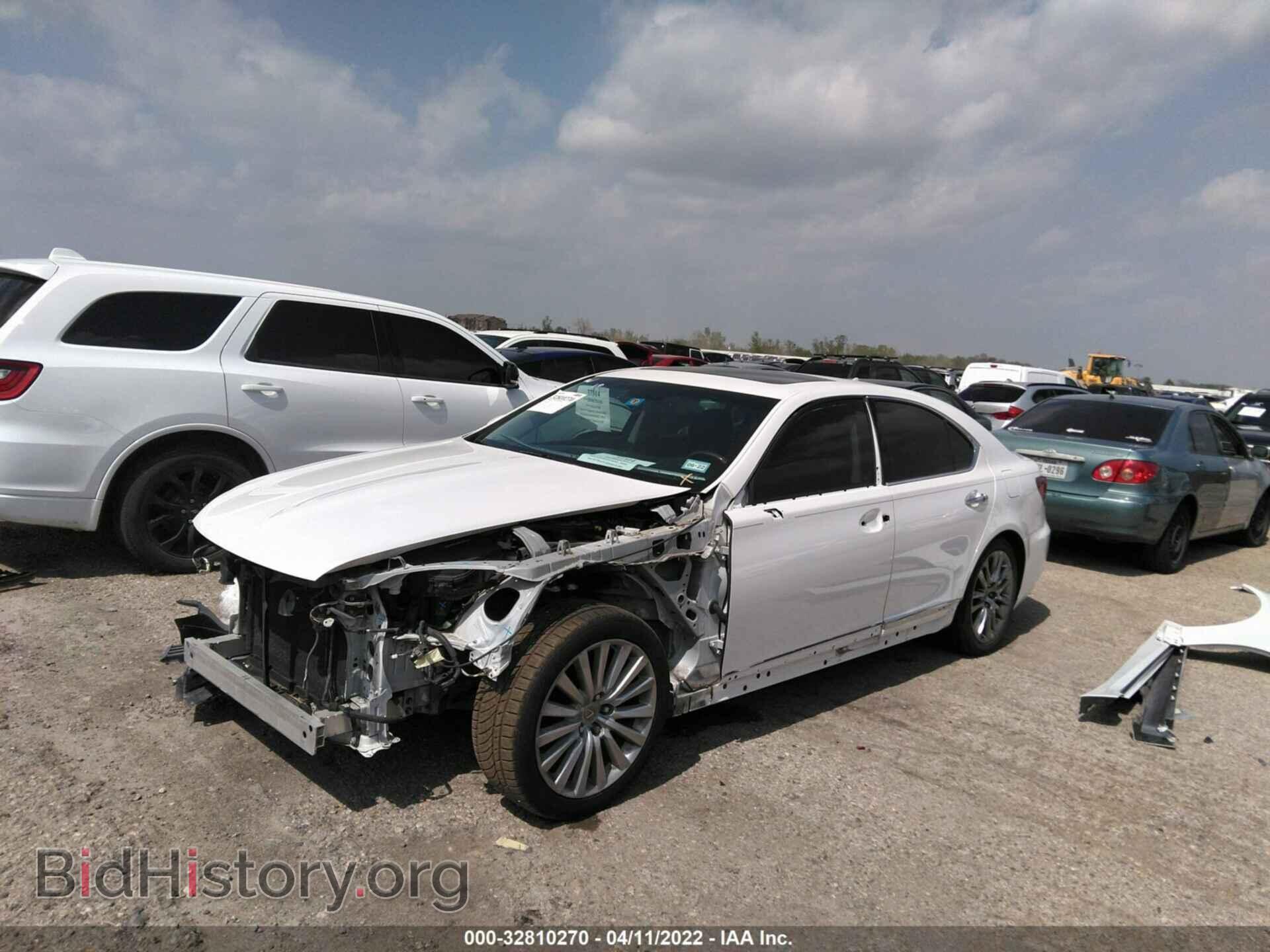 2013 LEXUS LS 460 - VIN: JTHBL5EFXD5114167 - Фото 2