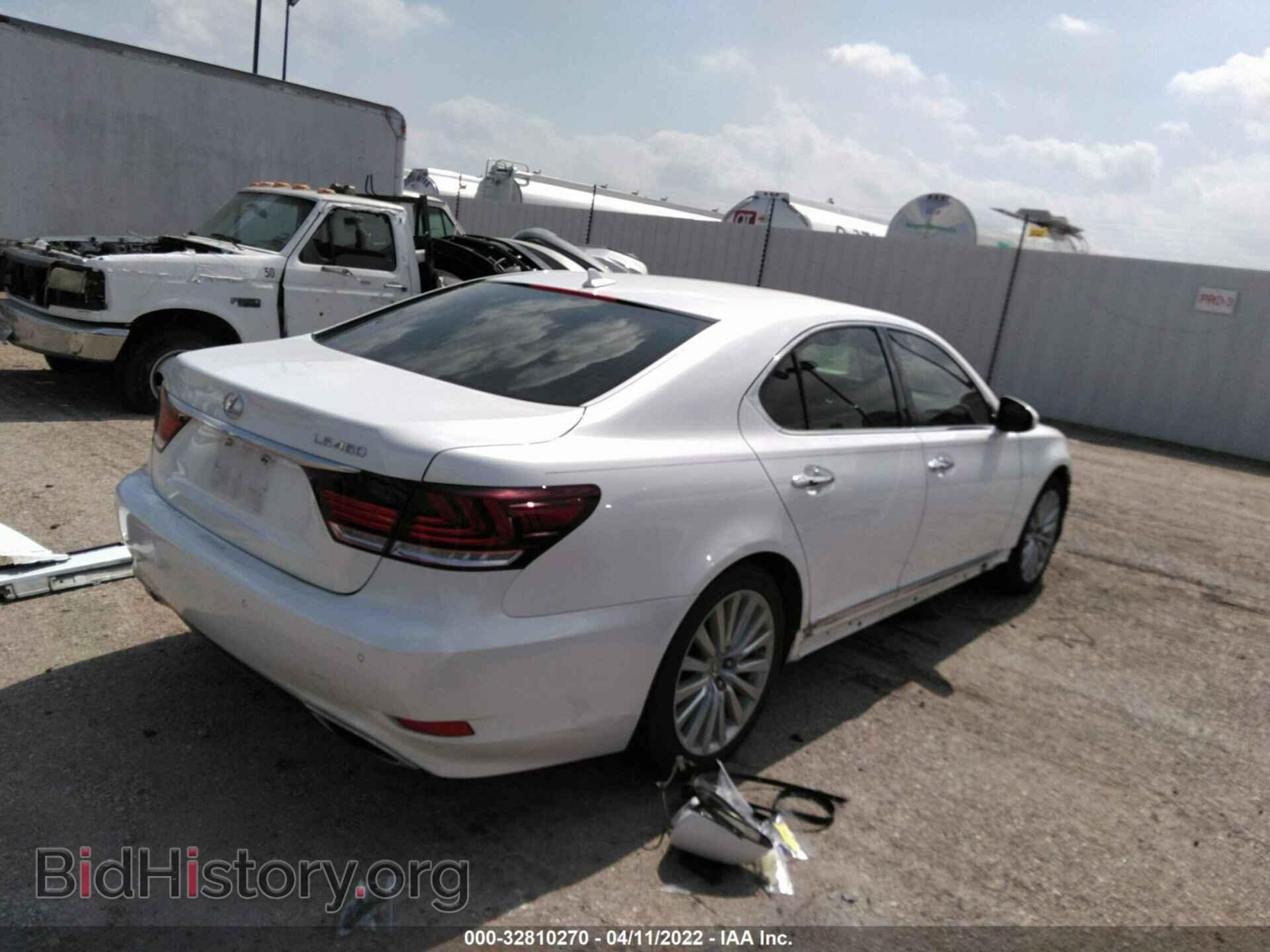 2013 LEXUS LS 460 - VIN: JTHBL5EFXD5114167 - Фото 4