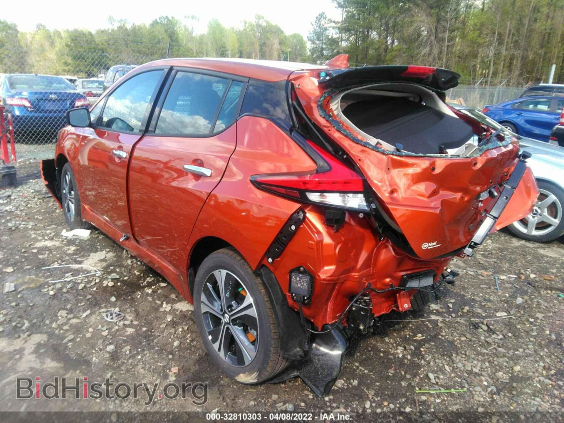 2022 NISSAN LEAF - VIN: 1N4BZ1DV4NC554809 - Фото 3