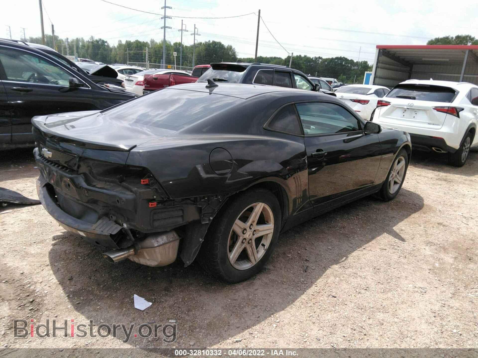 2012 CHEVROLET CAMARO - VIN: 2G1FB1E38C9201709 - Фото 4