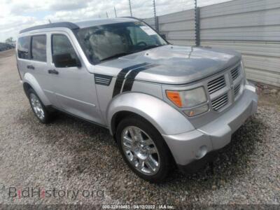 2011 Dodge NITRO Heat, серебристый — VIN 1D4PT4GX1BW500347, IAAI