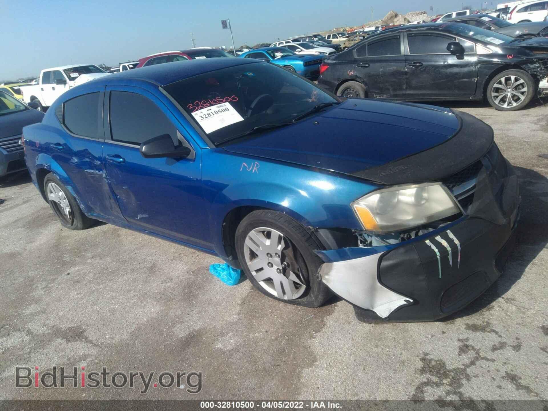 Фотография 1C3CDZAB2DN631058 - DODGE AVENGER 2013