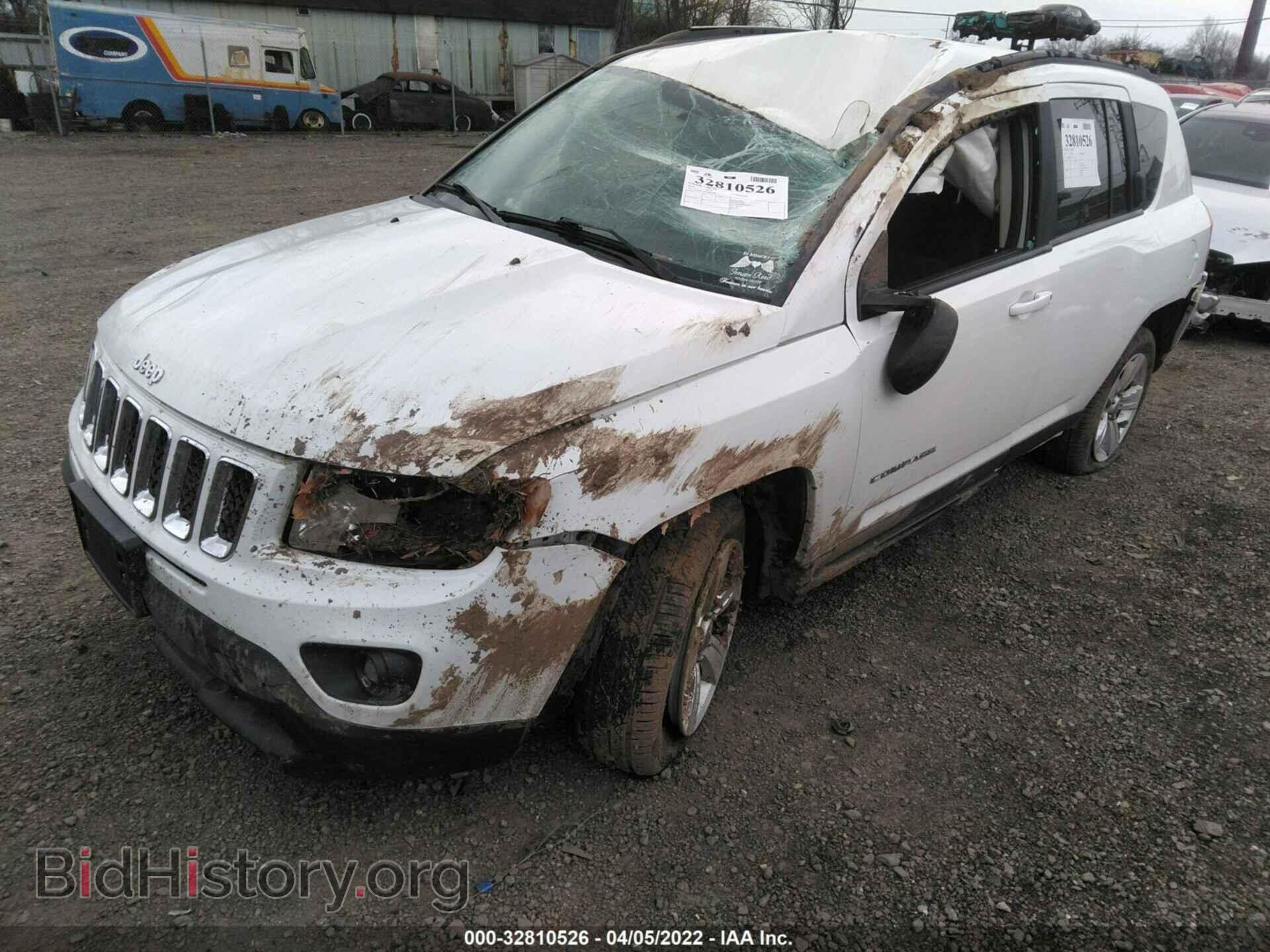 2012 JEEP COMPASS - VIN: 1C4NJDEB5CD675778 - Фото 2