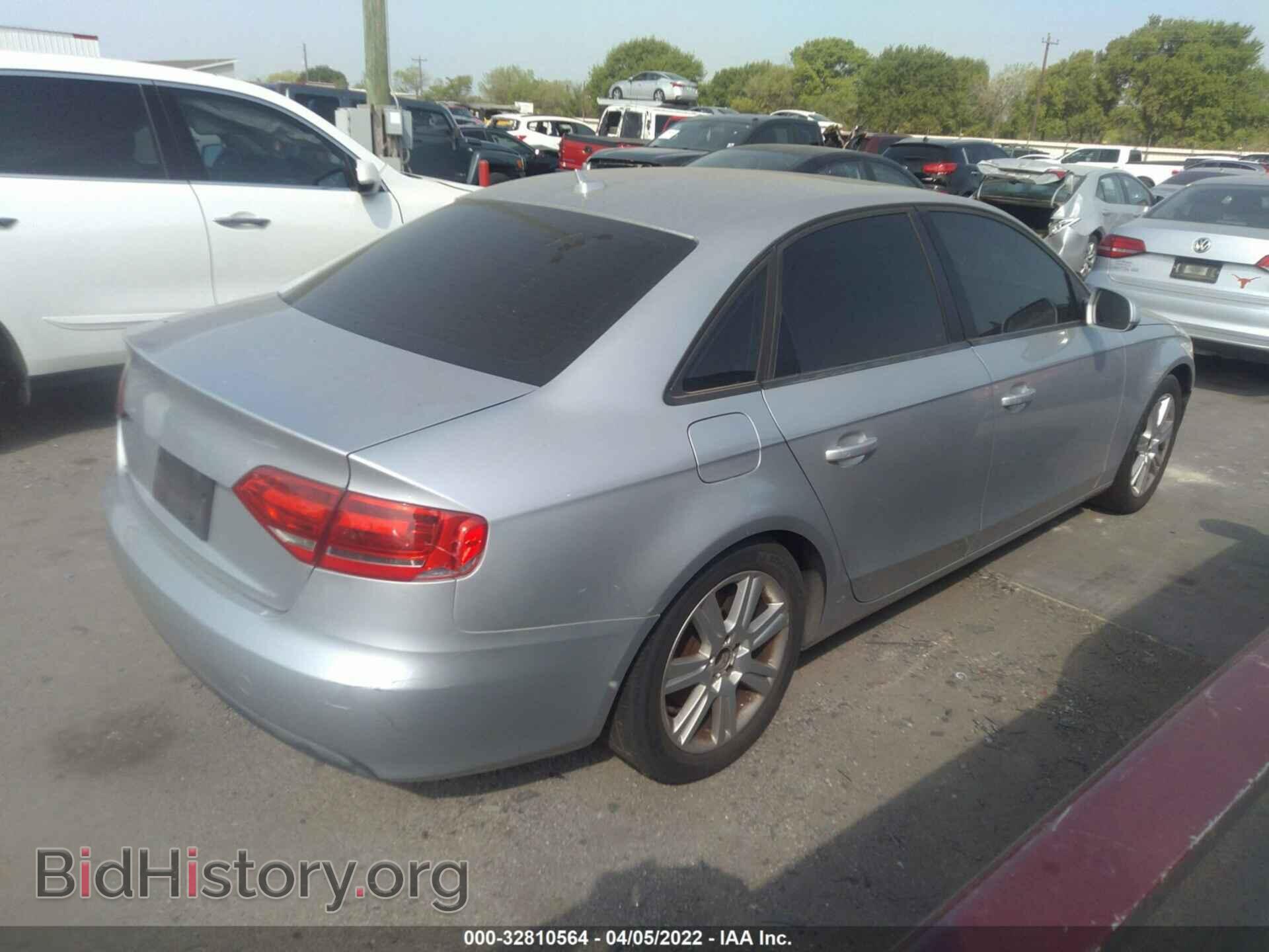 2010 AUDI A4 - VIN: WAUAFAFLXAN020185 - Фото 4