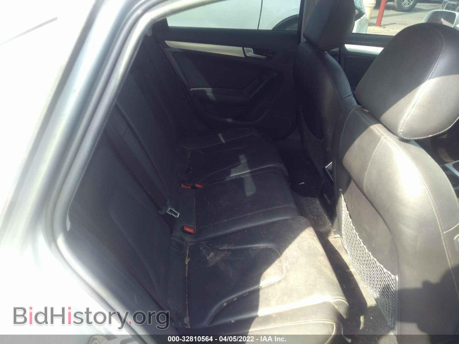 2010 AUDI A4 - VIN: WAUAFAFLXAN020185 - Фото 8