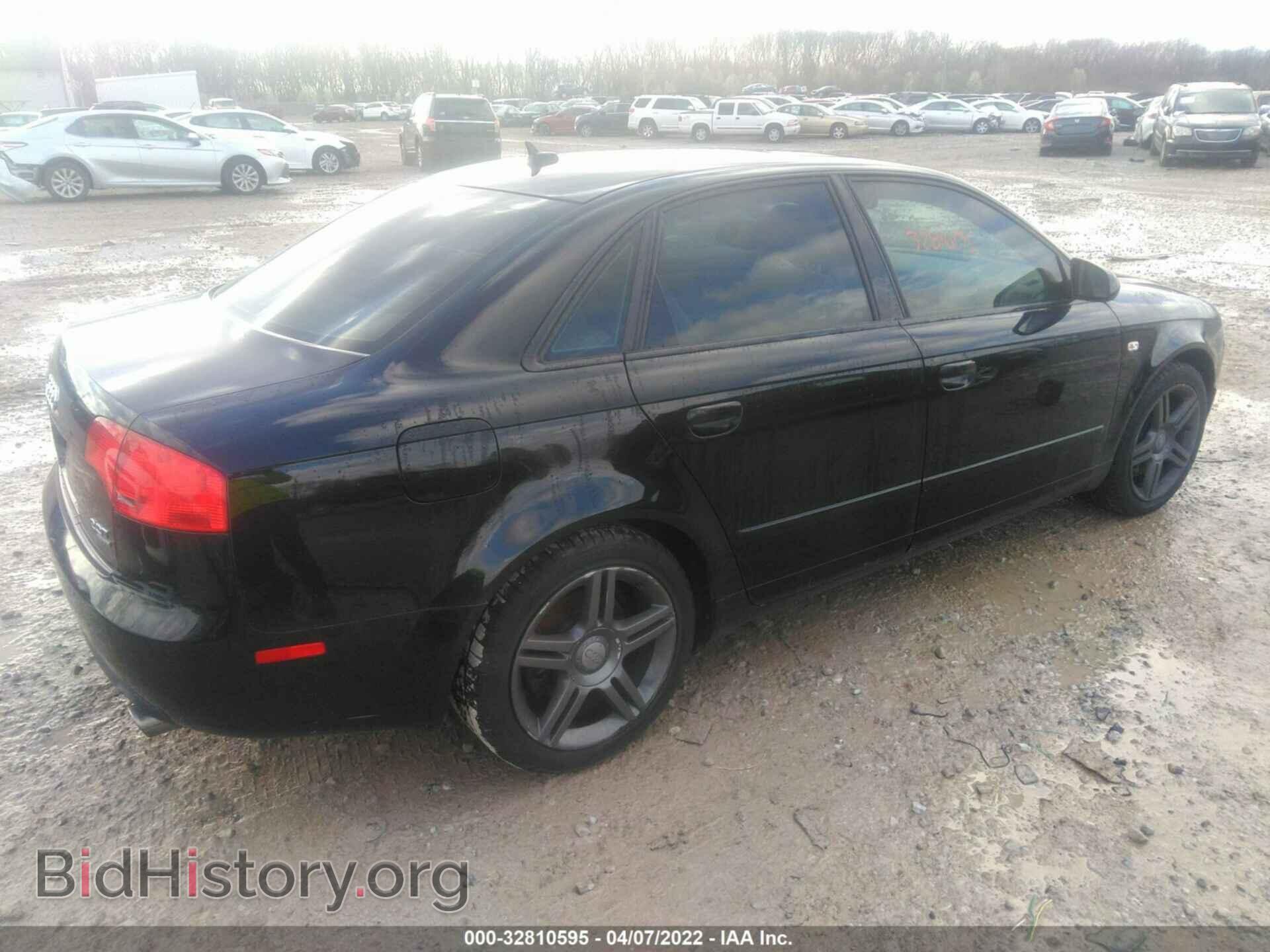2007 AUDI A4 - VIN: WAUDF78E67A051531 - Фото 4