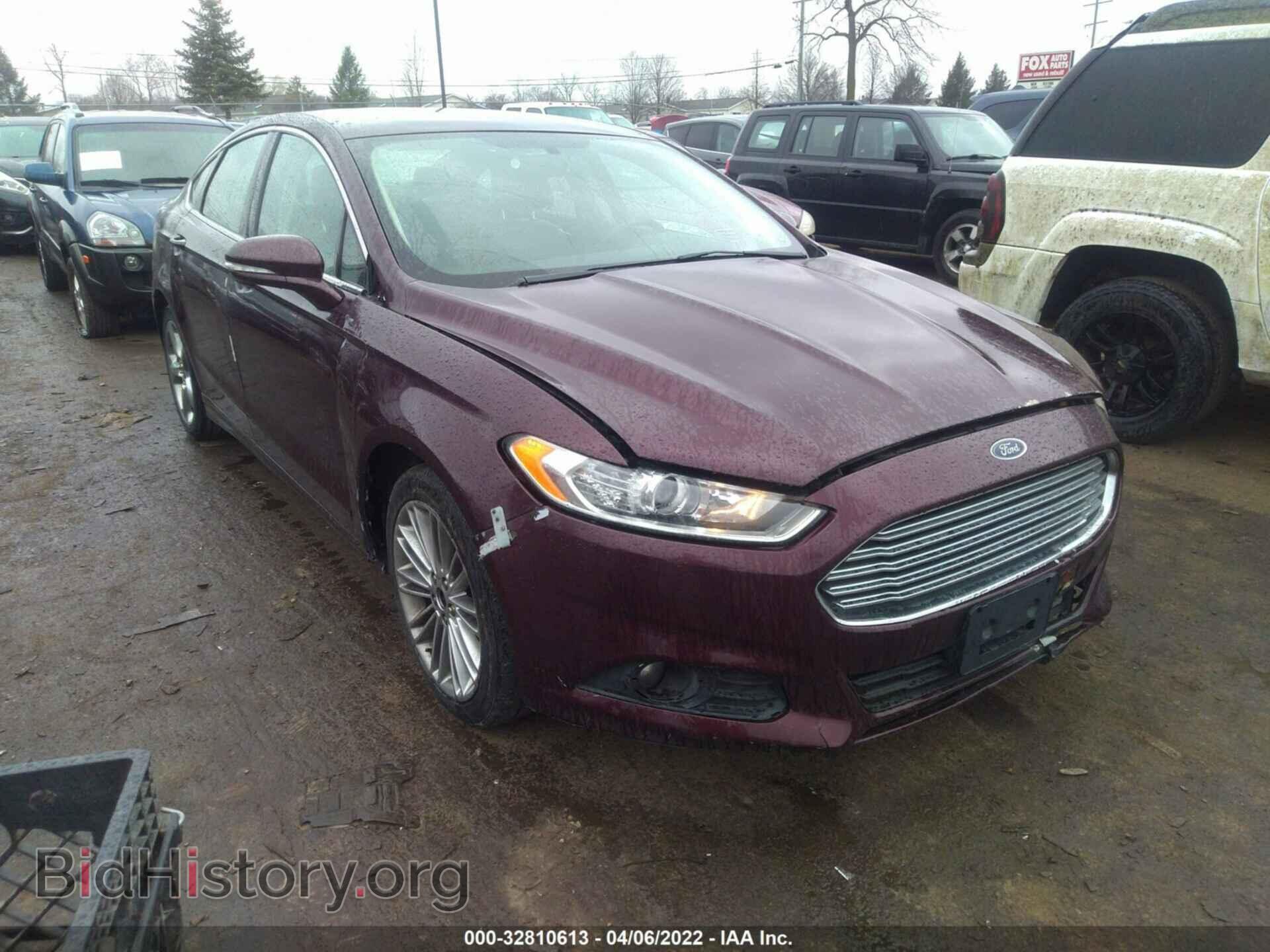 Фотография 3FA6P0H94DR346508 - FORD FUSION 2013