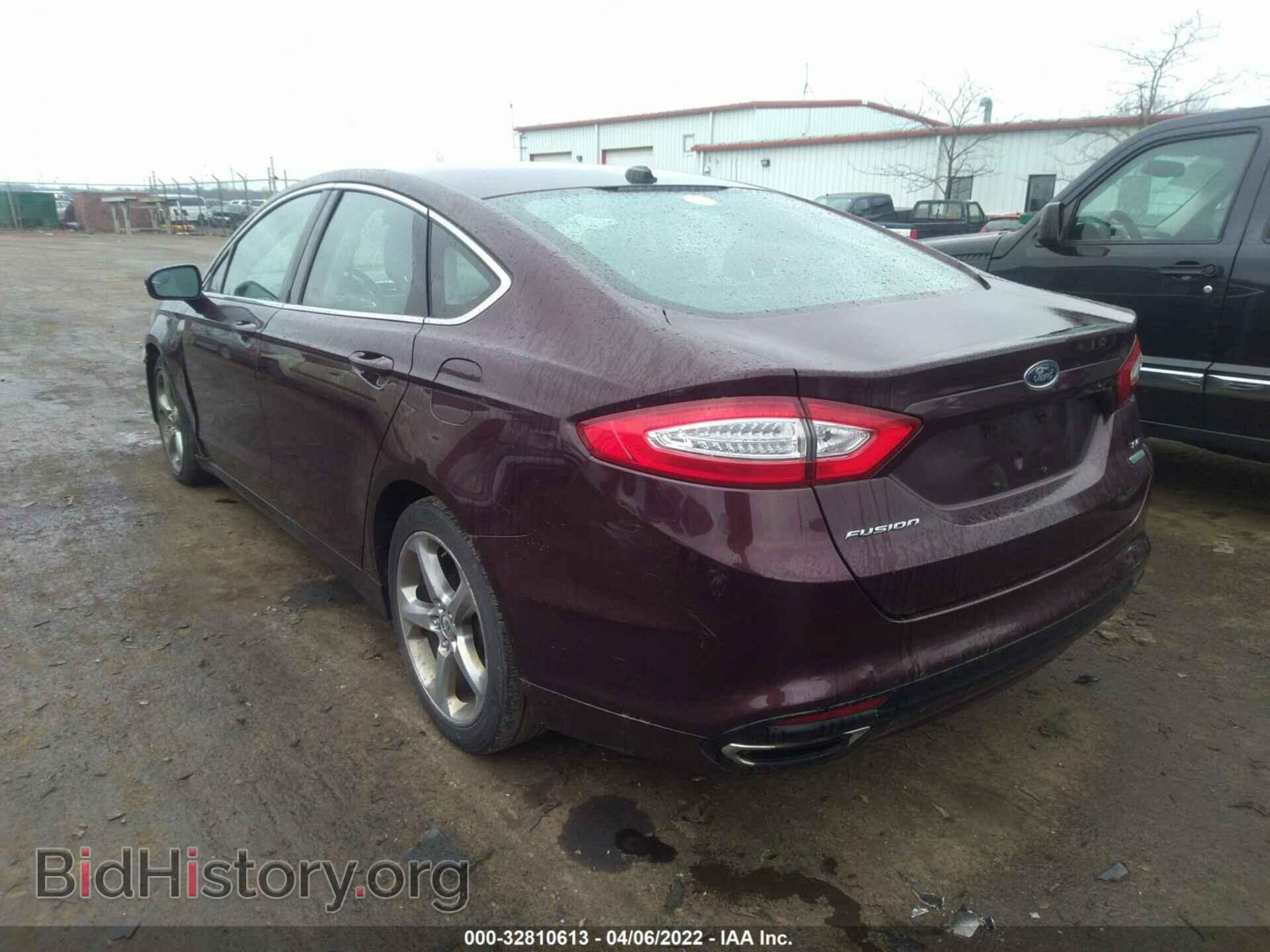 2013 FORD FUSION - VIN: 3FA6P0H94DR346508 - Фото 3