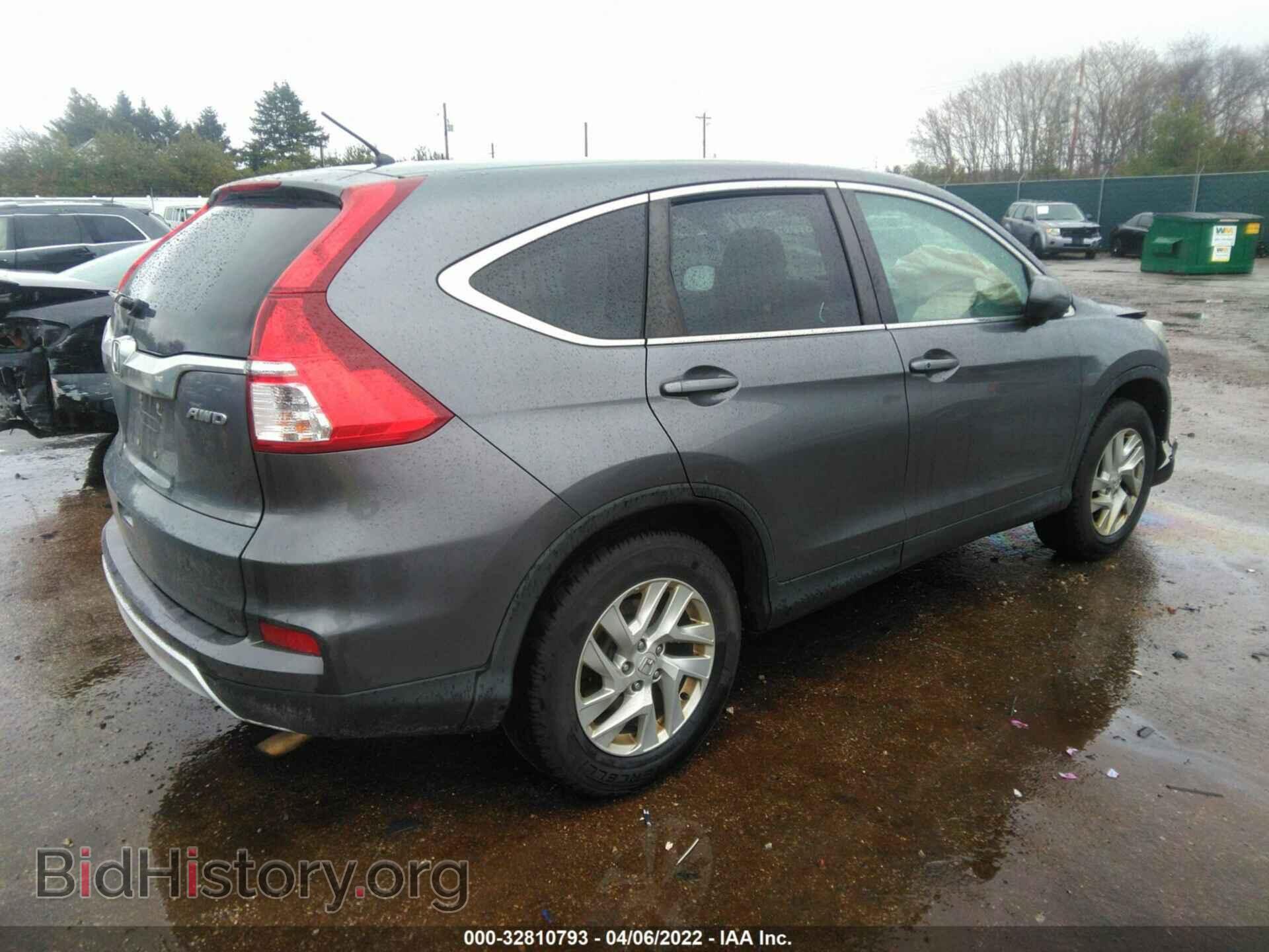 2016 HONDA CR-V - VIN: 5J6RM4H5XGL033609 - Фото 4