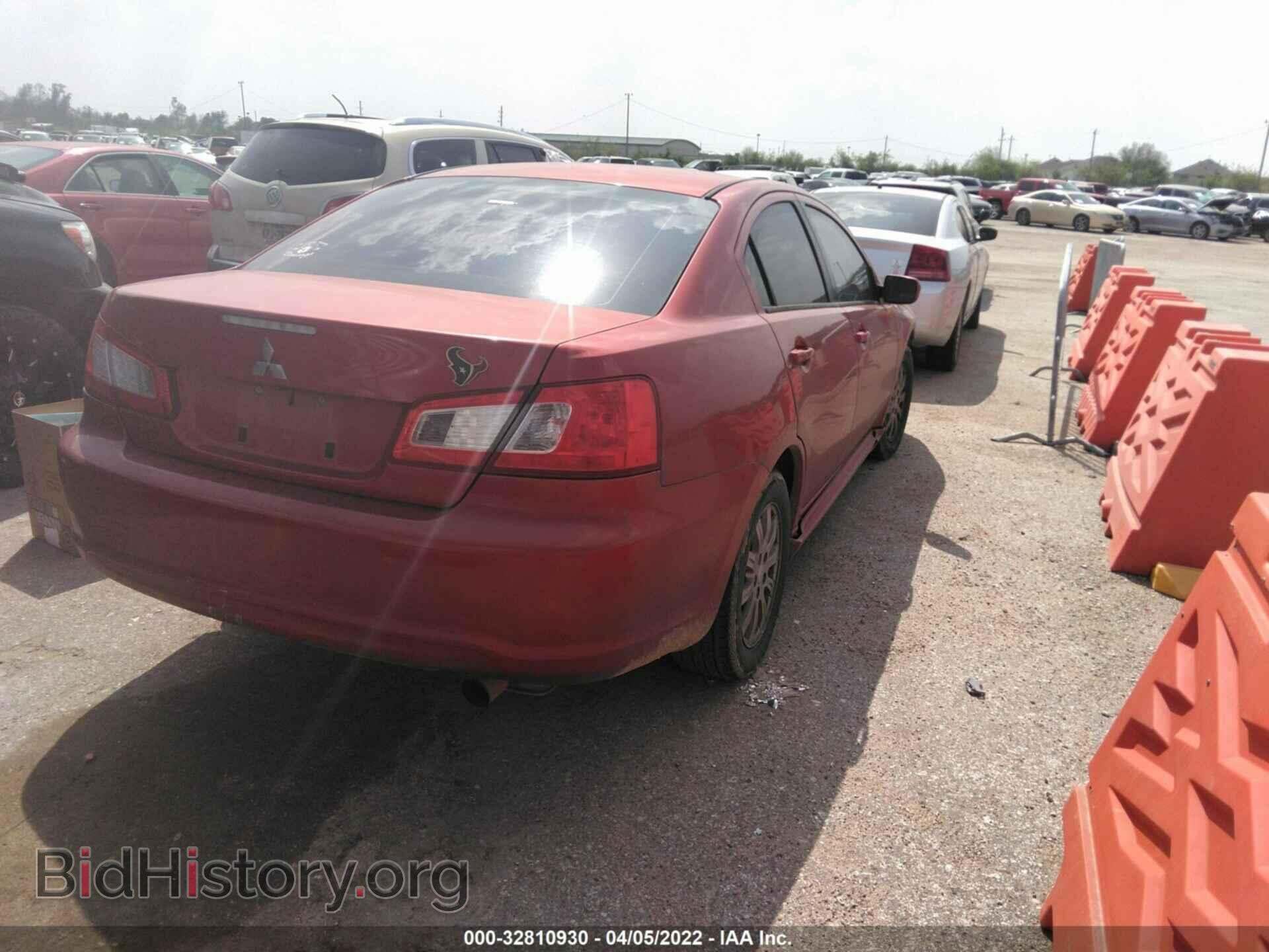 2010 MITSUBISHI GALANT - VIN: 4A32B2FF1AE017868 - Фото 4