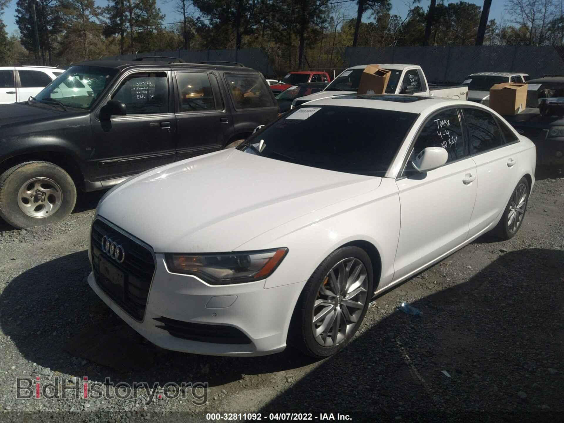 2012 AUDI A6 - VIN: WAUDFAFC8CN129891 - Фото 2
