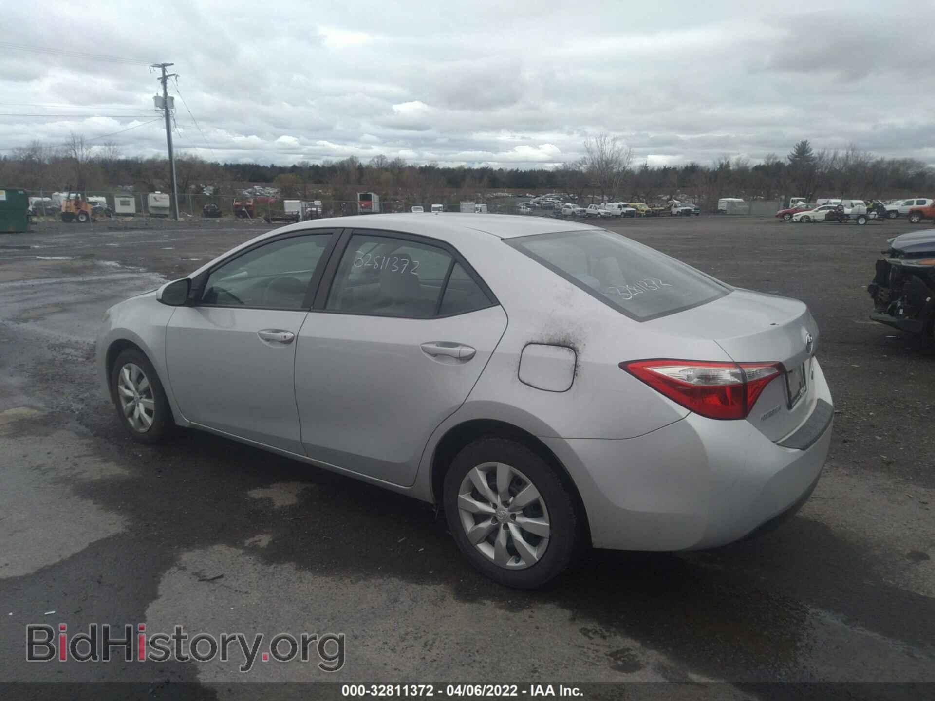 2014 TOYOTA COROLLA - VIN: 2T1BURHE3EC038580 - Фото 3
