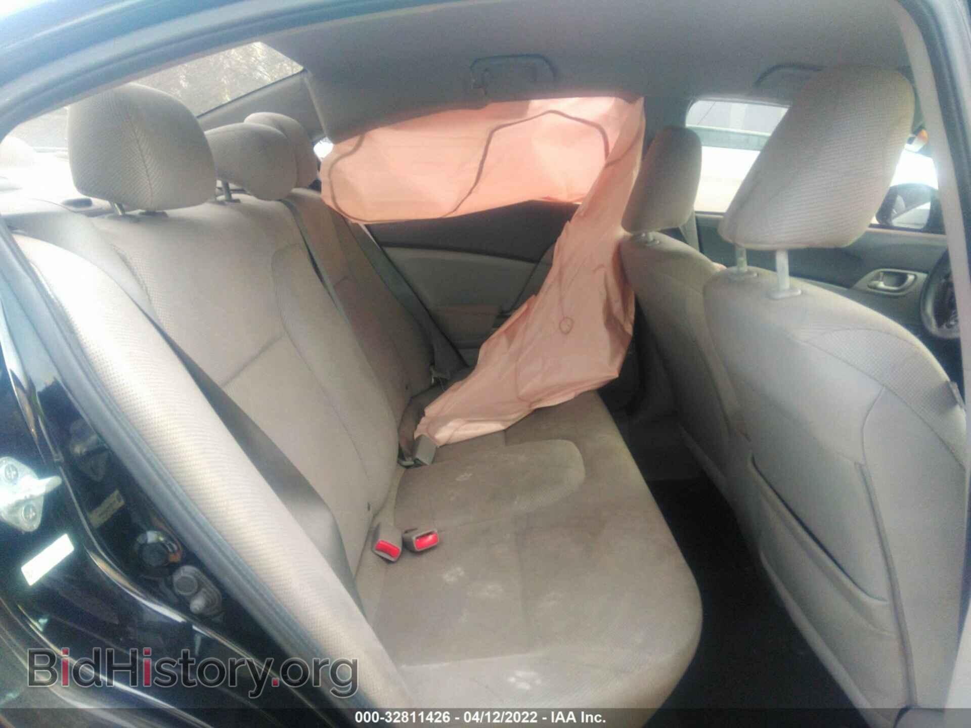 2012 HONDA CIVIC SDN - VIN: 19XFB2F50CE054896 - Фото 8