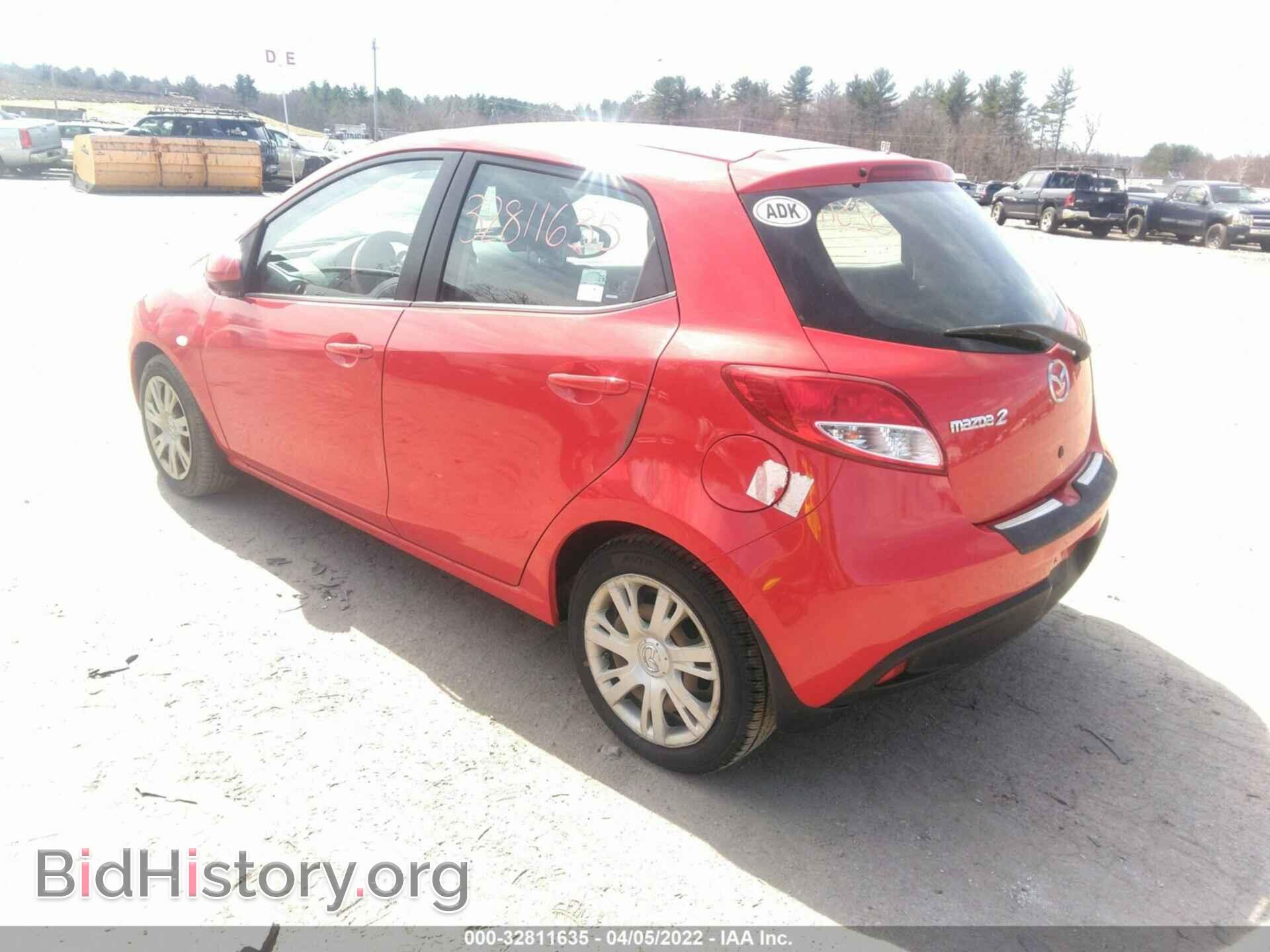 2012 MAZDA MAZDA2 - VIN: JM1DE1KZ7C0147196 - Фото 3