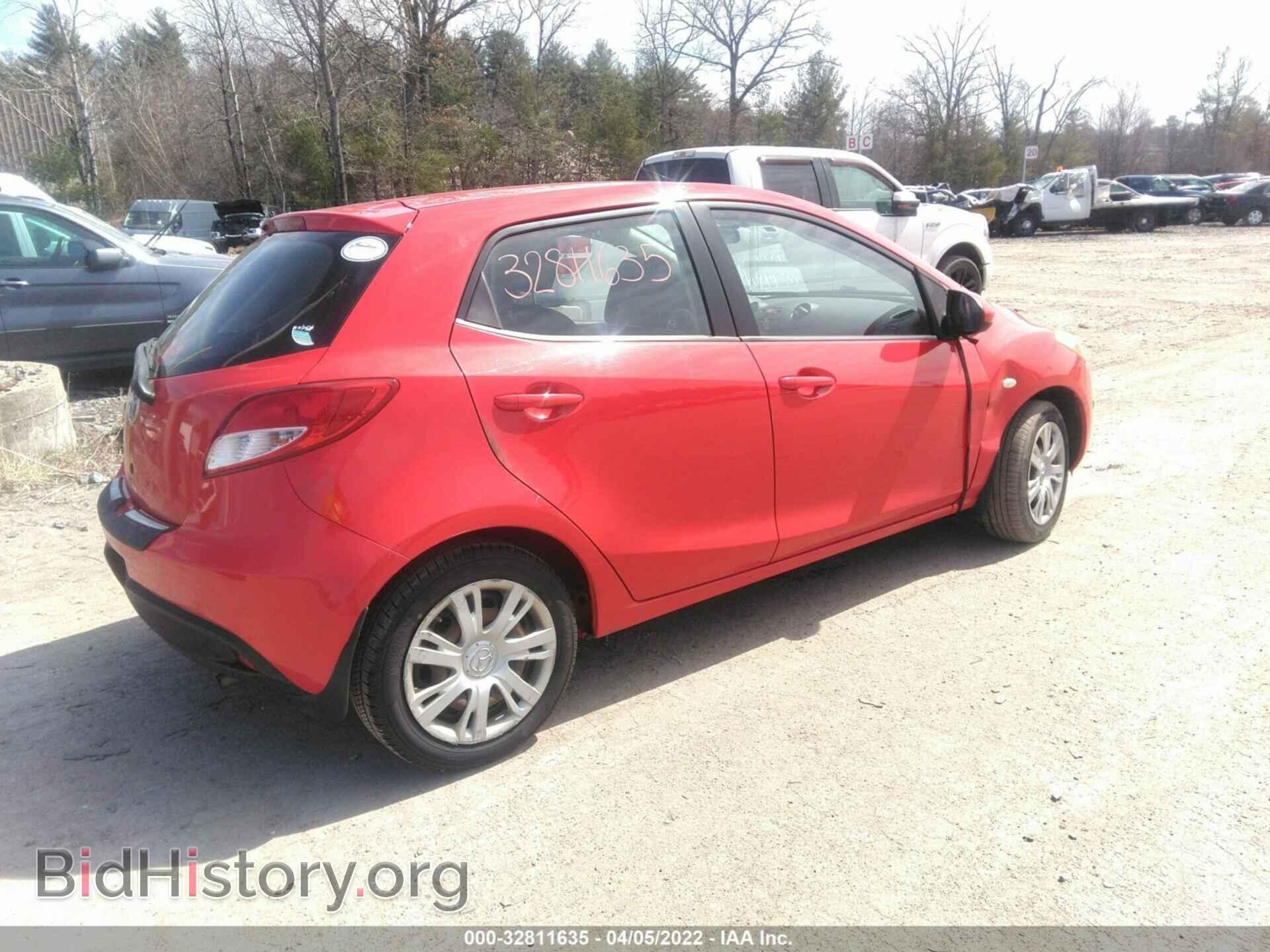 2012 MAZDA MAZDA2 - VIN: JM1DE1KZ7C0147196 - Фото 4