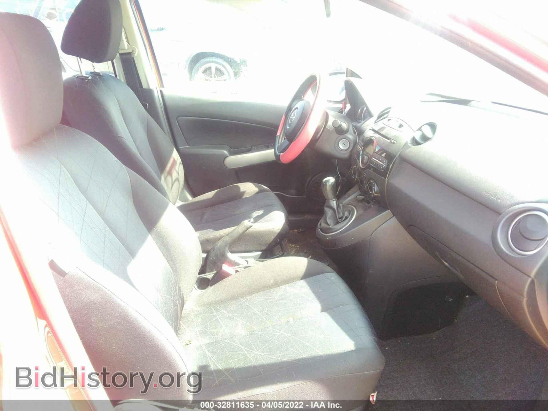 2012 MAZDA MAZDA2 - VIN: JM1DE1KZ7C0147196 - Фото 5
