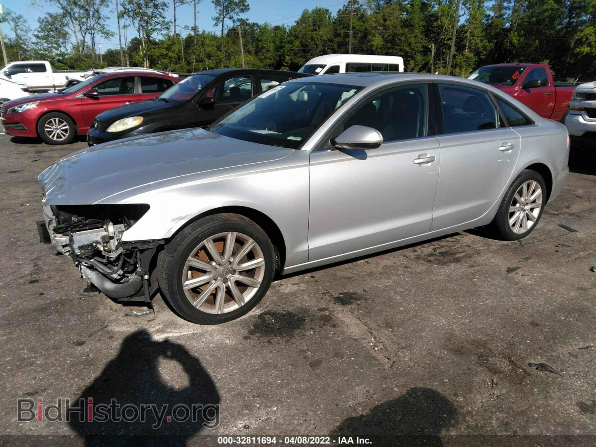 2013 AUDI A6 - VIN: WAUGFAFC9DN081249 - Фото 2
